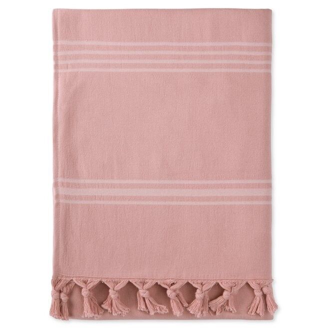 Prosop de baie, din bumbac, culoare roz, 90 x 170 cm, 520 grame, 806942
