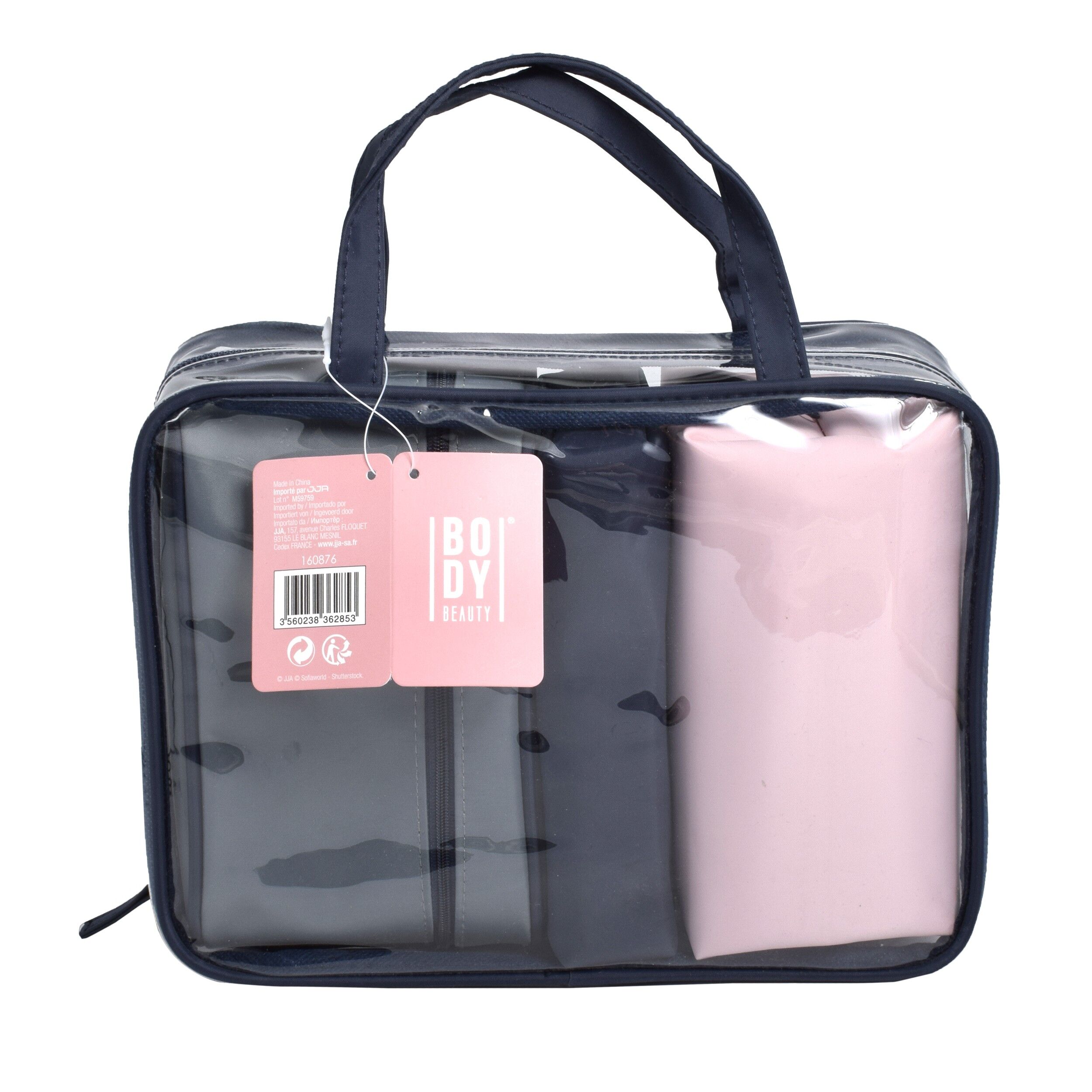 Set 4 genti cosmetice, multicolor, Body Beauty, 2853Mix