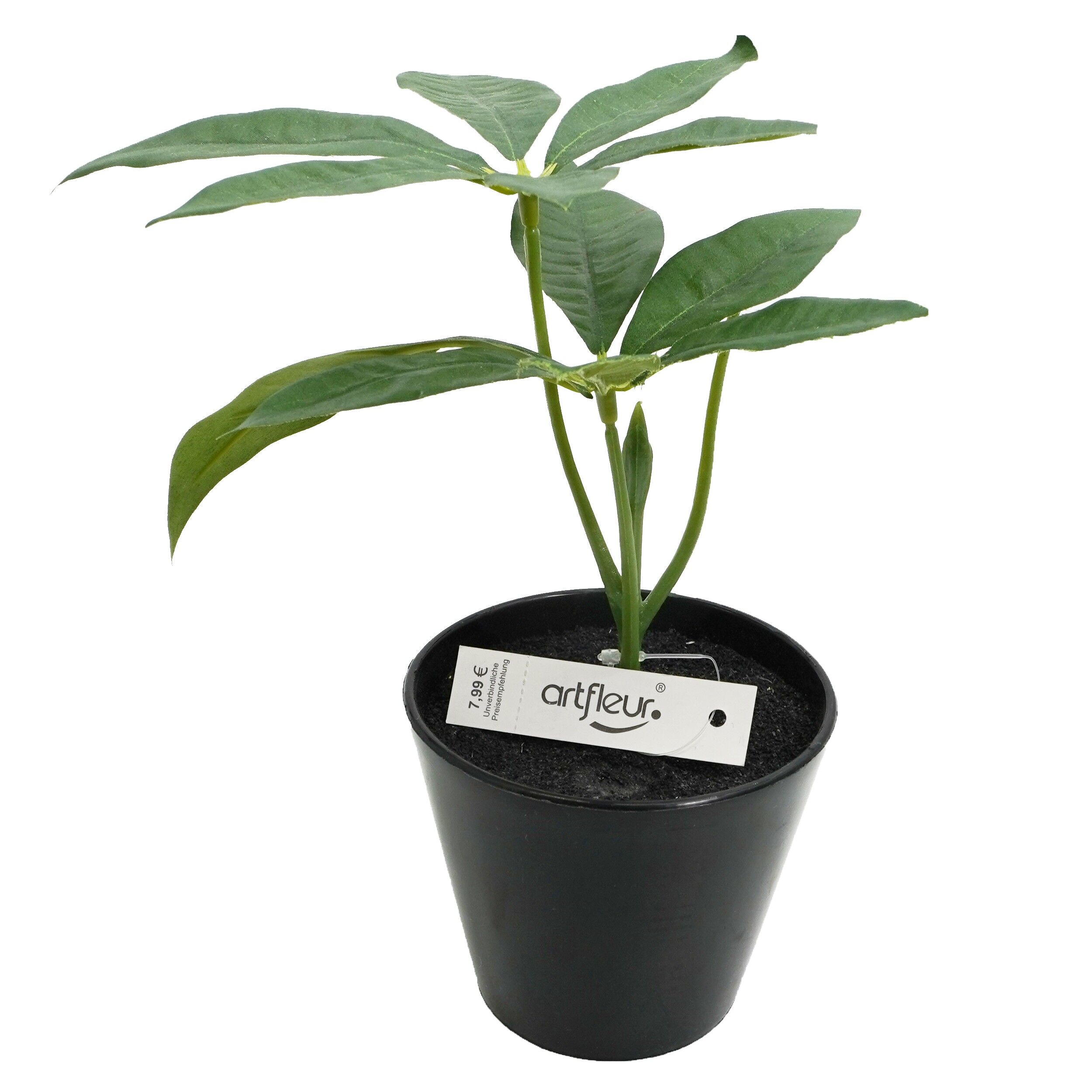 Planta artificiala cu ghiveci, castan, 22 cm, Art Flower, 35592