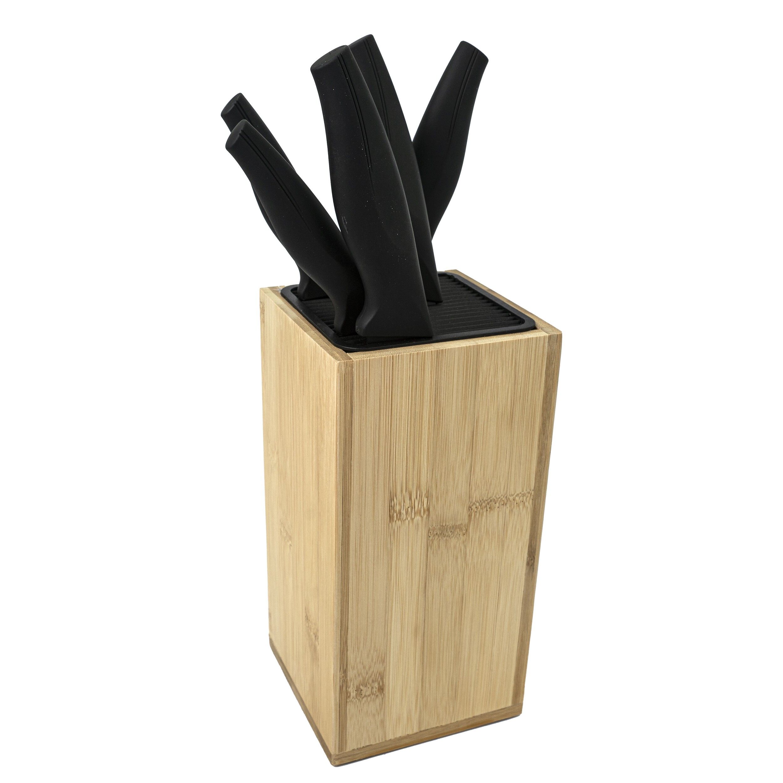 Set 5 cutite cu suport din bambus, Lowenthal, 04799