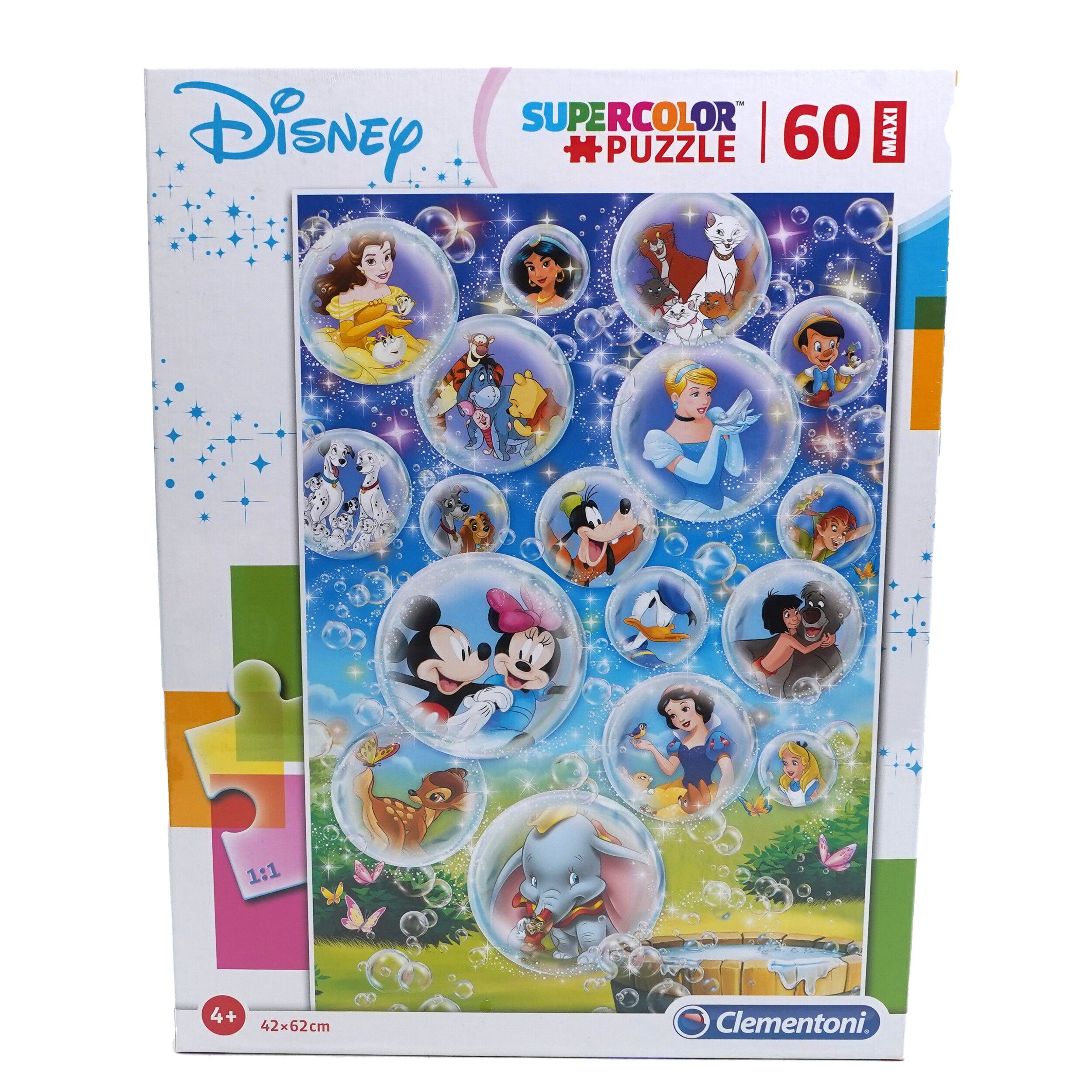 Puzzle copii Disney, Clementoni, 60 piese, Multicolor,