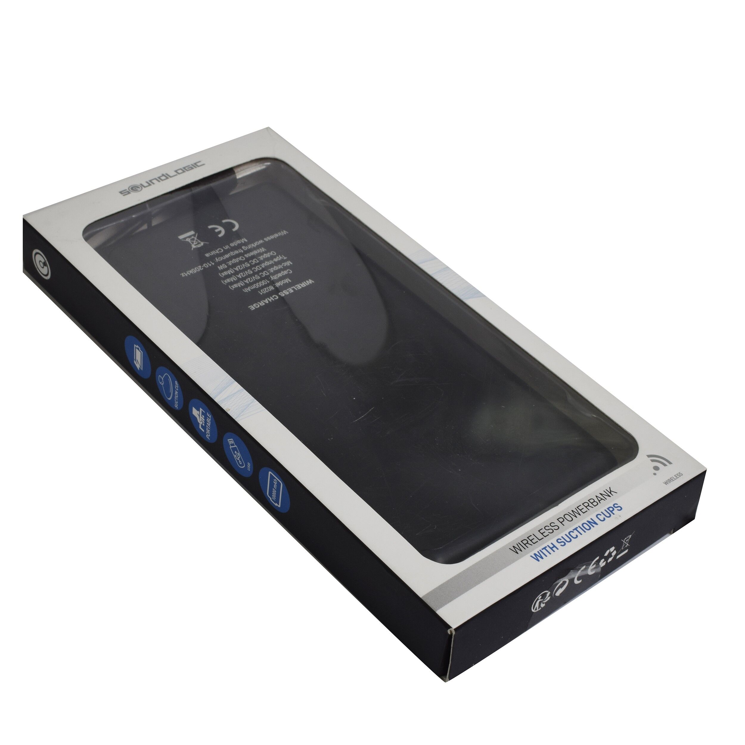 Baterie externa cu wireless si ventuze, SoundLogic, 02013 - imagine 6