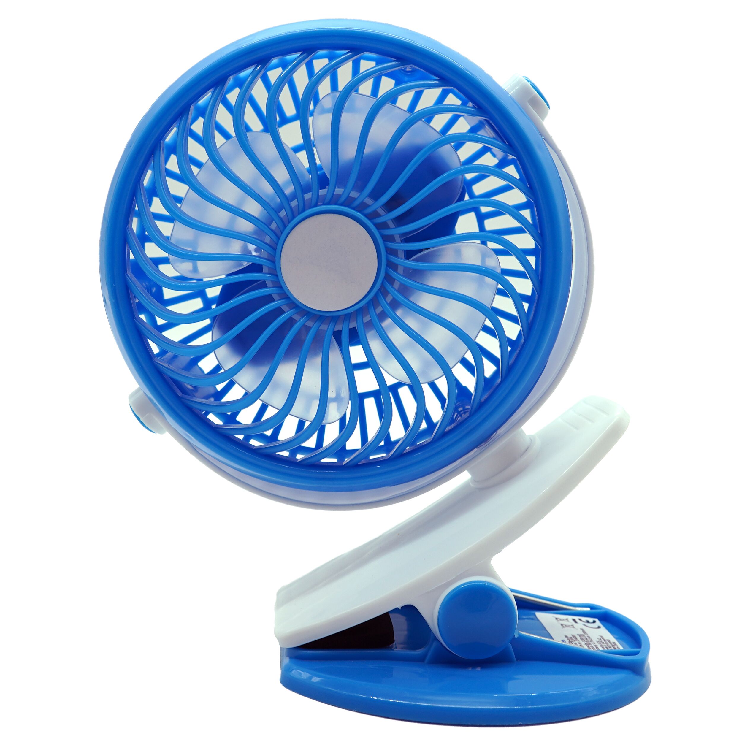MINI VENTILATOR USB CU ACUMULATOR SI CLIPS DELUXA
