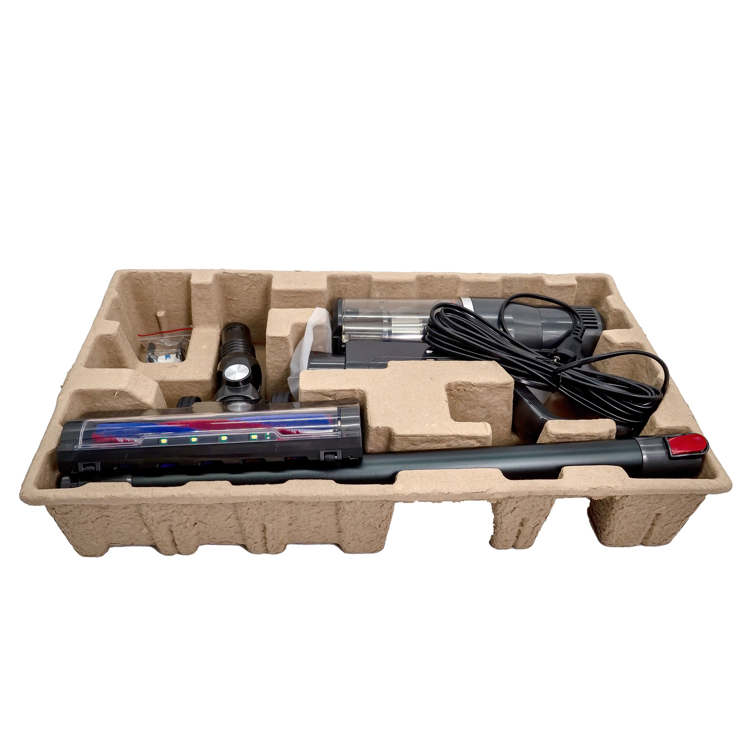 Aspirator de mana cu perie rotativa 2 in 1 AQUA Laser - imagine 2