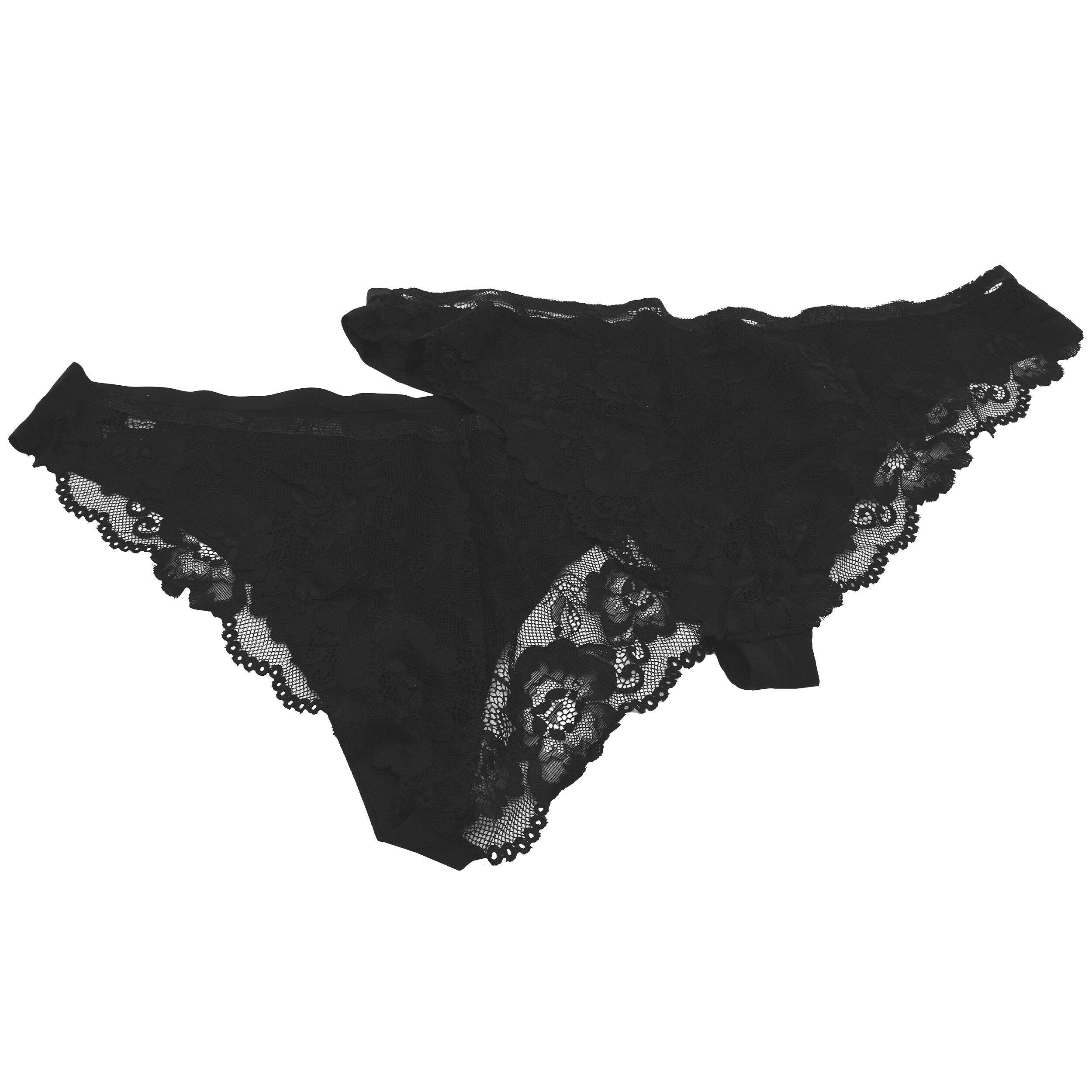 XL-SET 2 CHILOTI DANTELA LACE INVISIBLE BRAZILIAN KRUIDVAT - imagine 4