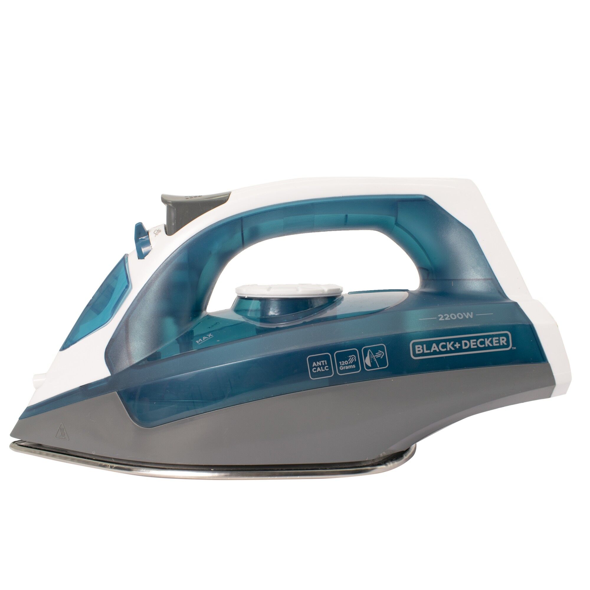 Fier de calcat, Black Decker, debit de abur continuu, jet de abur adjustabil, 2200w, 807406 - imagine 4