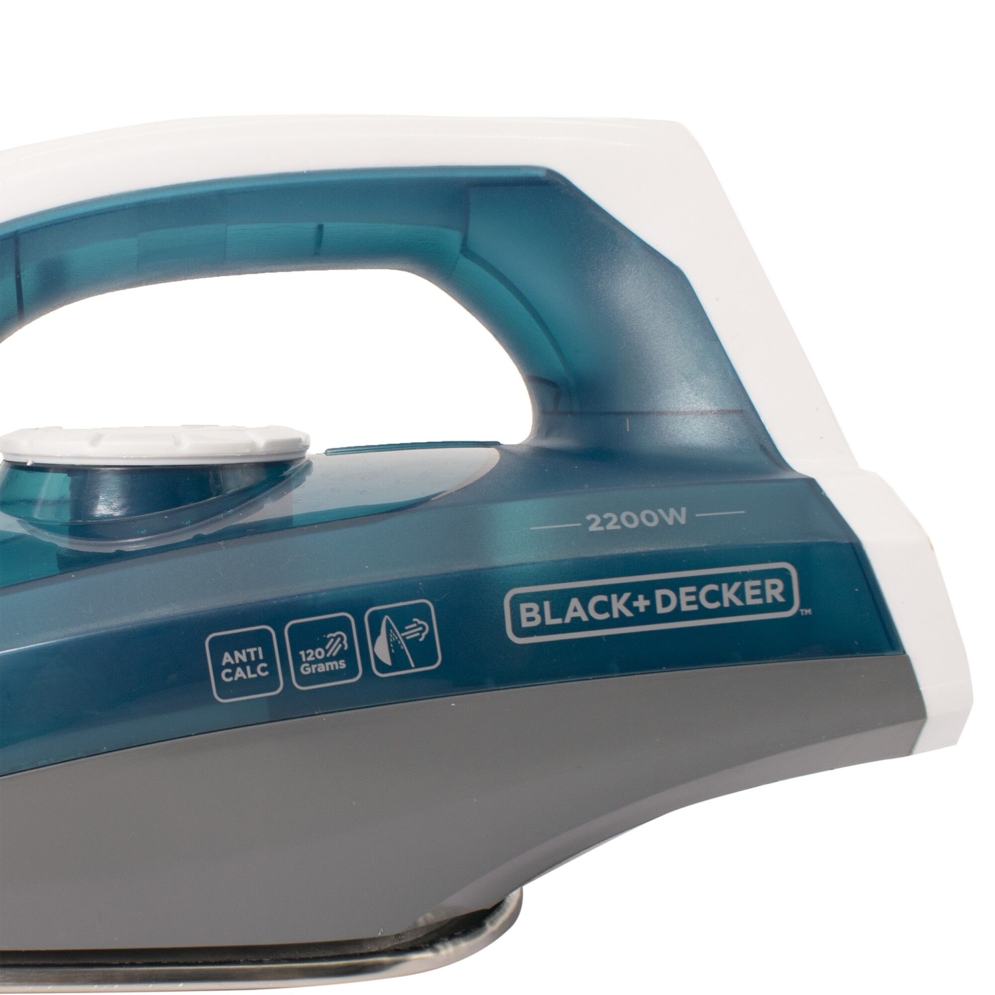 Fier de calcat, Black Decker, debit de abur continuu, jet de abur adjustabil, 2200w, 807406 - imagine 6