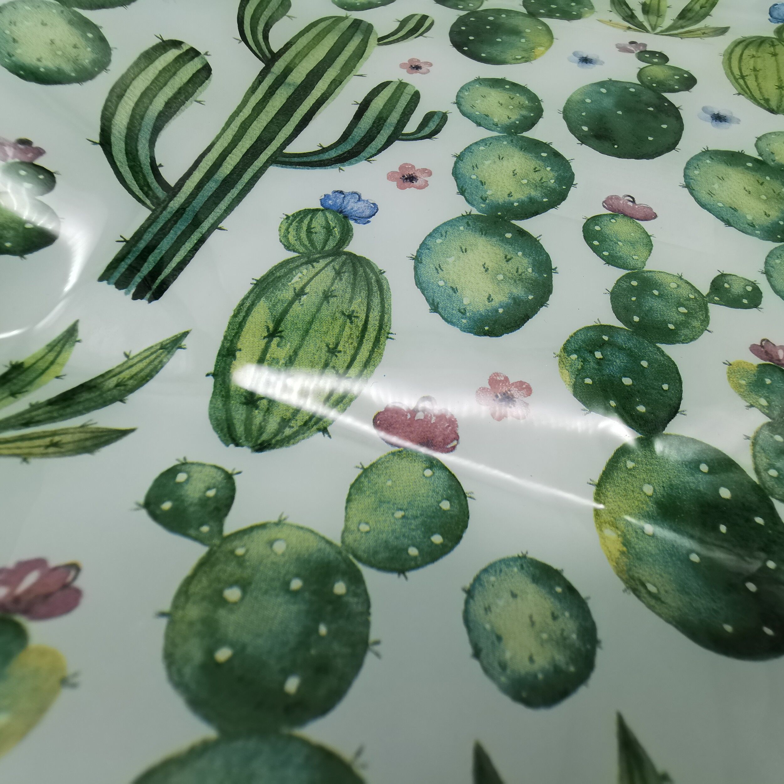 Platou de servire, dreptunghiular, 32 cm, model cactus, 808467 - imagine 2