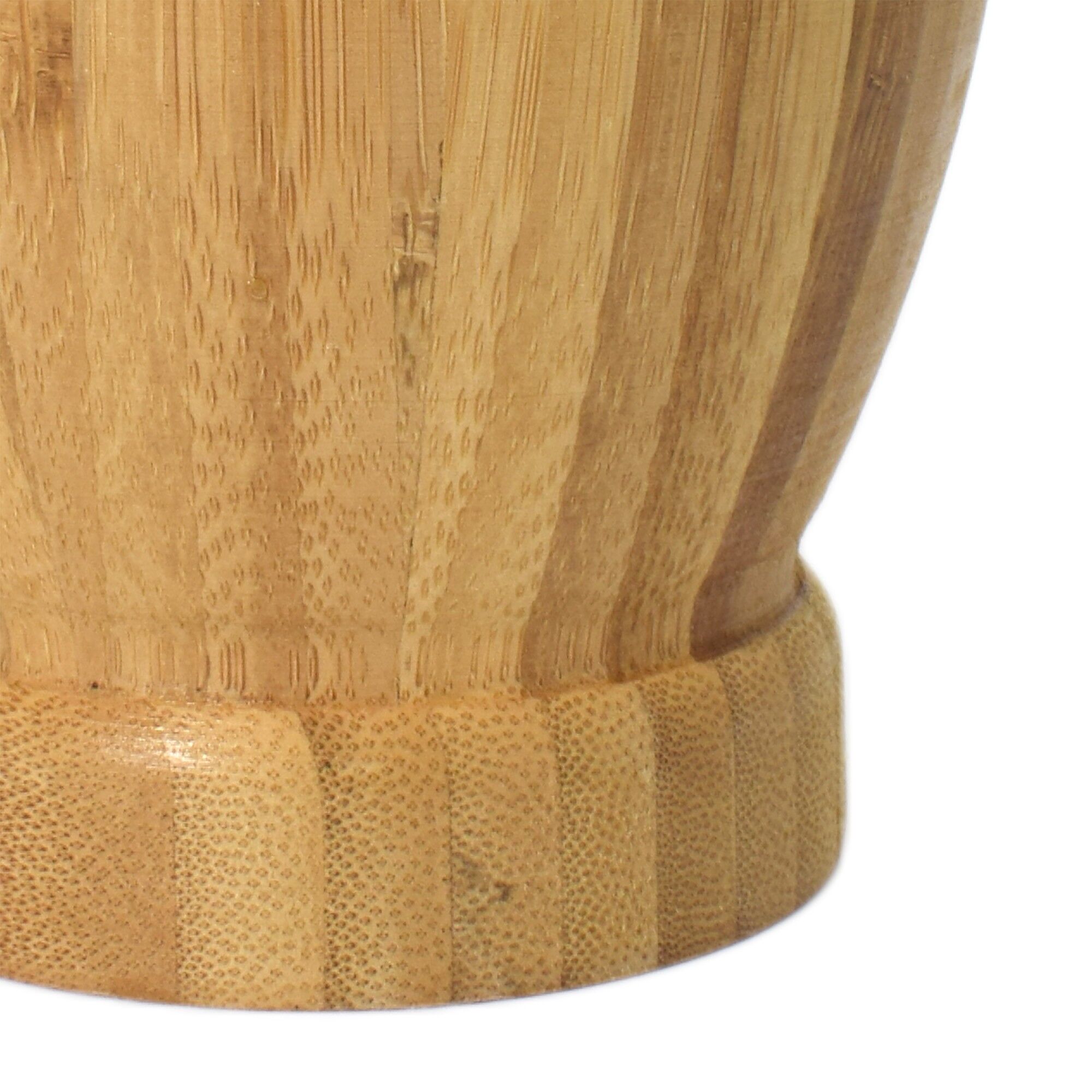 Mojar din bambus, cu pistil, 9.5 x 10.5 cm, 14 x 2.5 cm, culoare lemn, 807372 - imagine 3