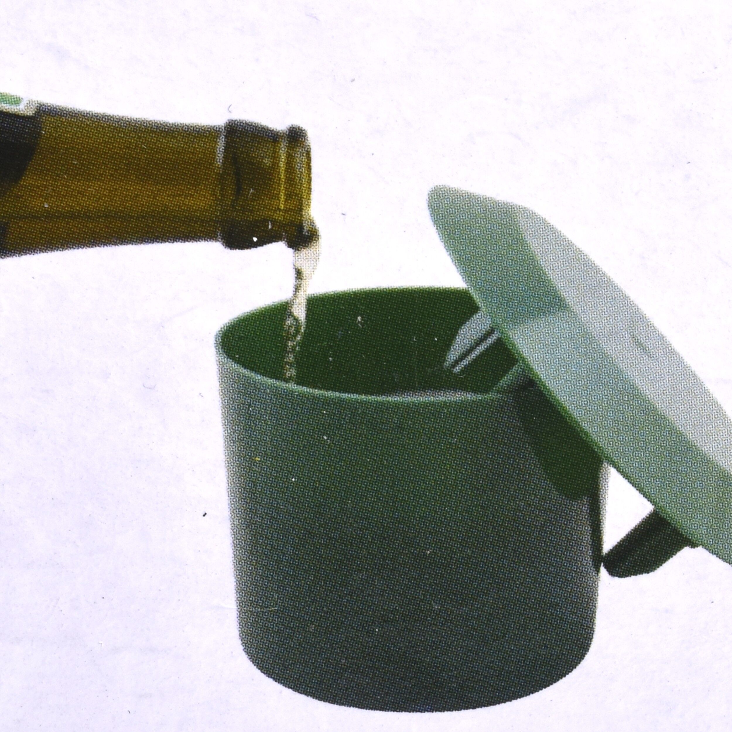 Capcana pentru Melci si Limacsi de Gradina, GermagTrend, verde 9 x 10 cm, 73513 - imagine 3