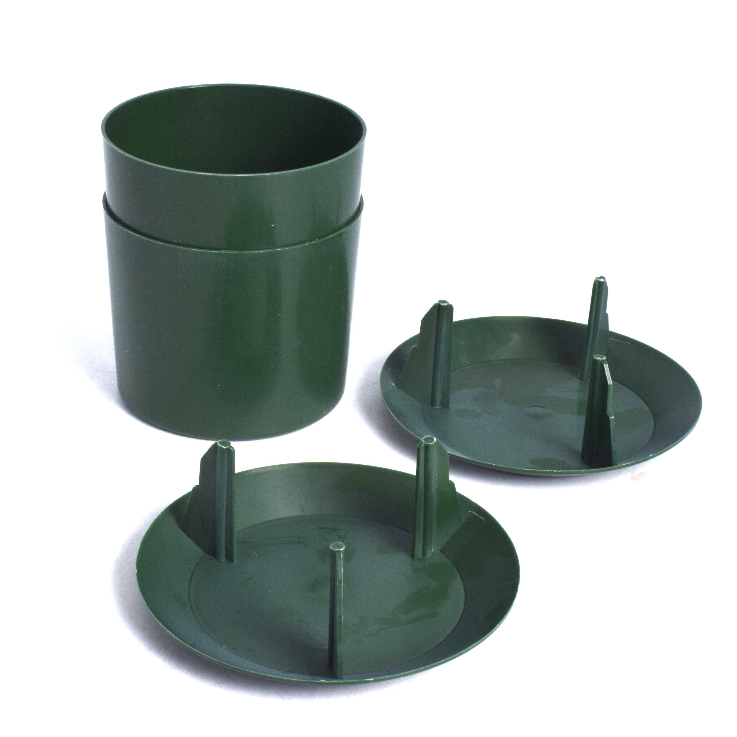 Capcana pentru Melci si Limacsi de Gradina, GermagTrend, verde 9 x 10 cm, 73513 - imagine 5