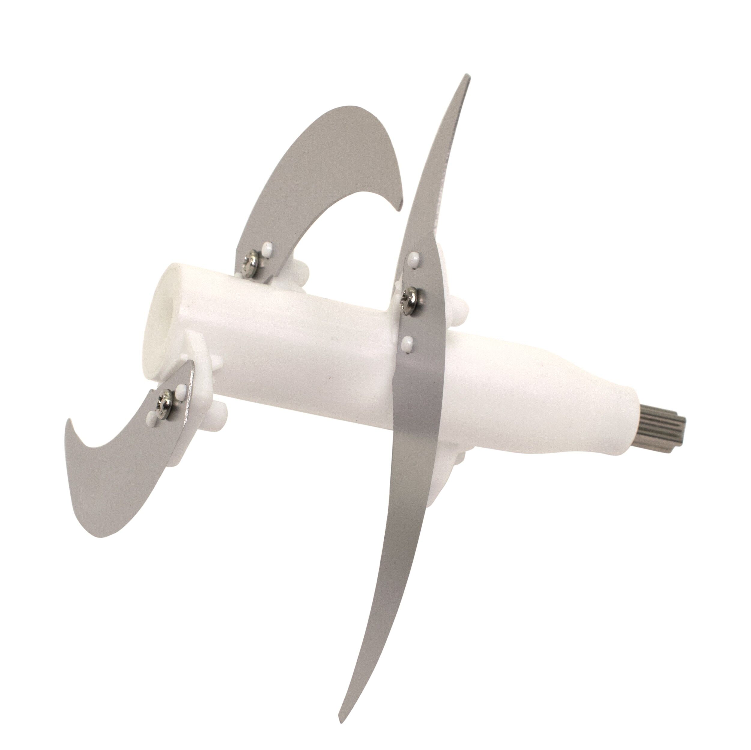 Tocator electric Stella, 4 lame din otel inoxidabil de inalta calitate, 500 W, 1.8L, recipient din sticla yena, argintiu, 93358 - imagine 7