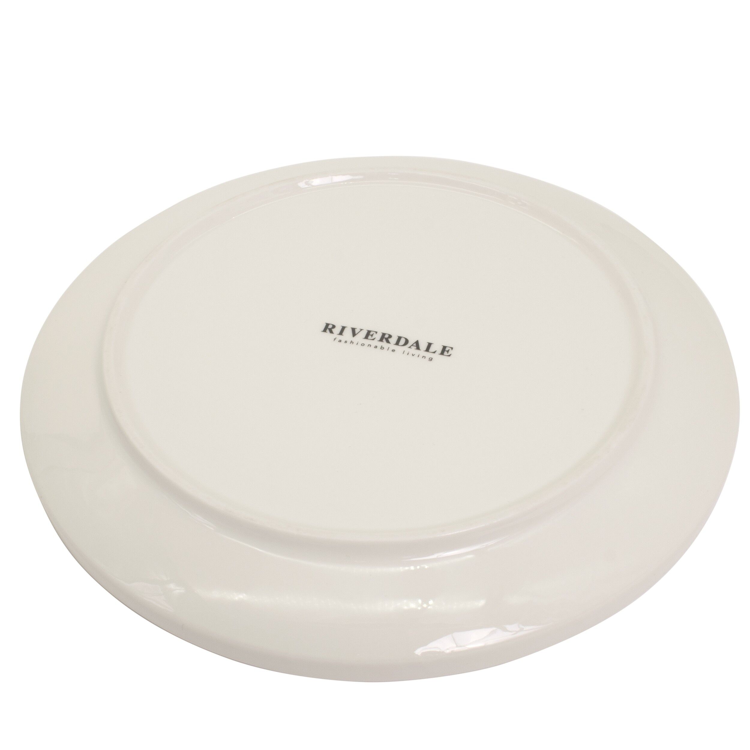 Set 2 platouri din portelan, Riverdale, 04268 - imagine 3