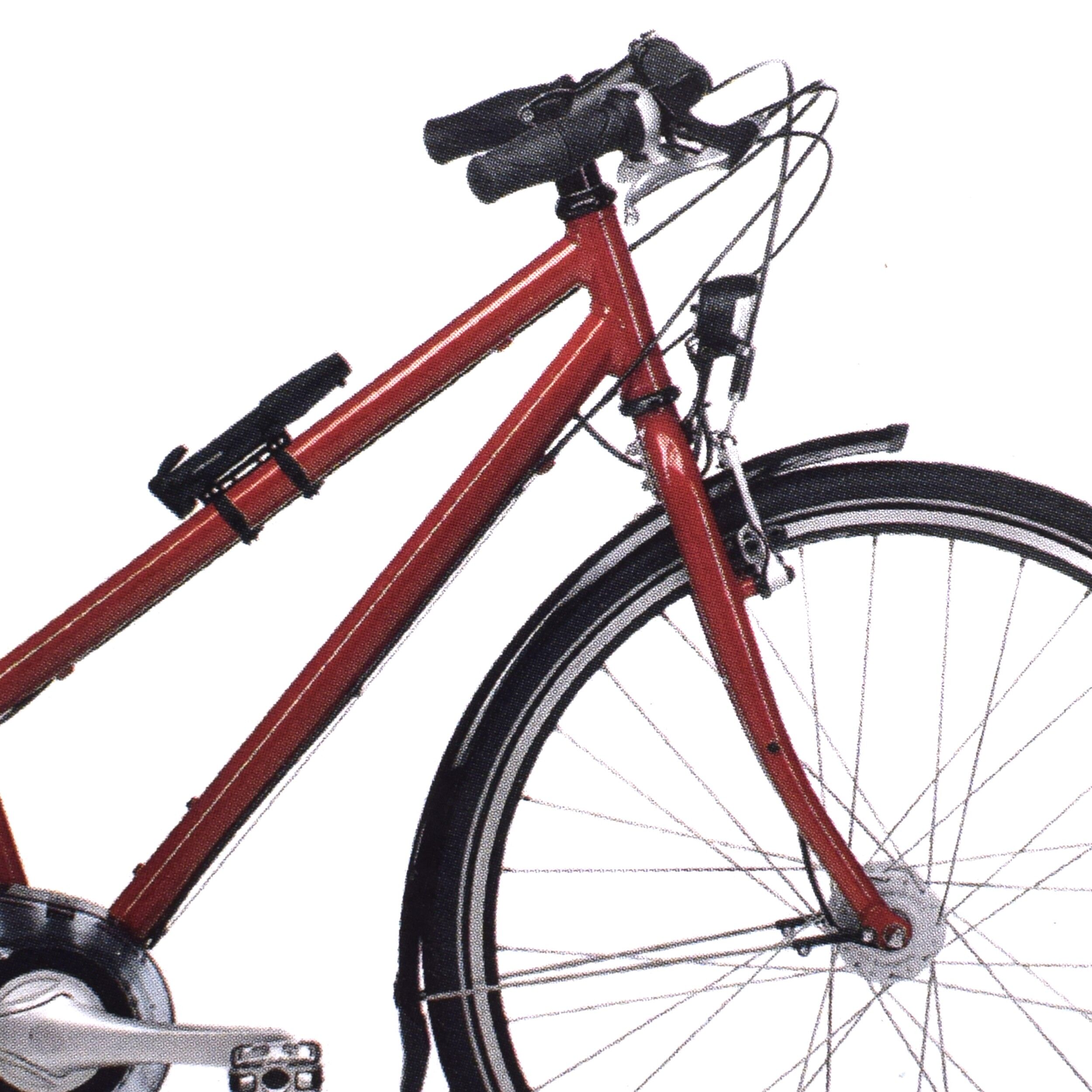 Pompa bicicleta mini prindere pe cadru Dunlop - imagine 5