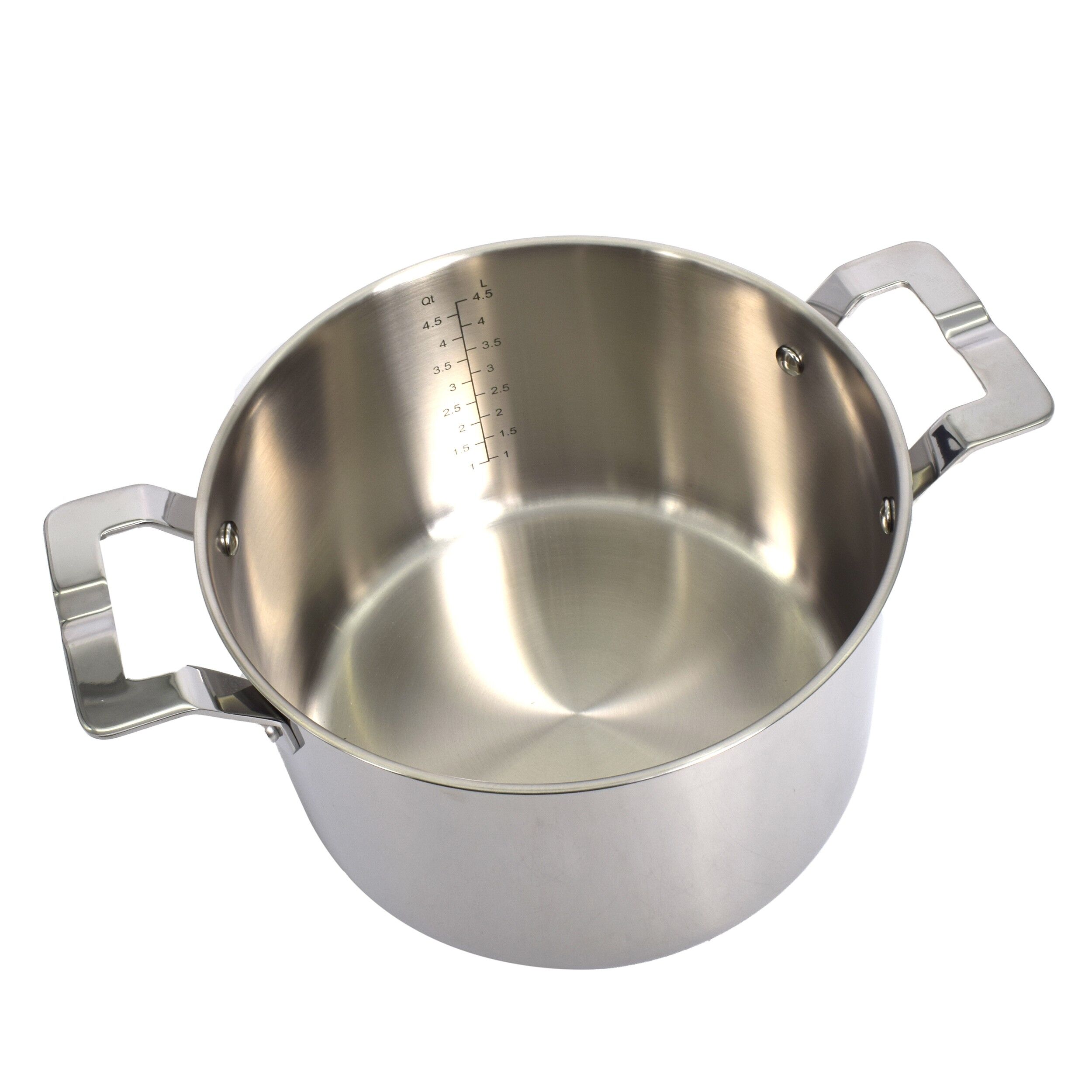 Oala din otel inoxidabil , Thomas, cu inductie, 20 cm, 3.5L - imagine 3