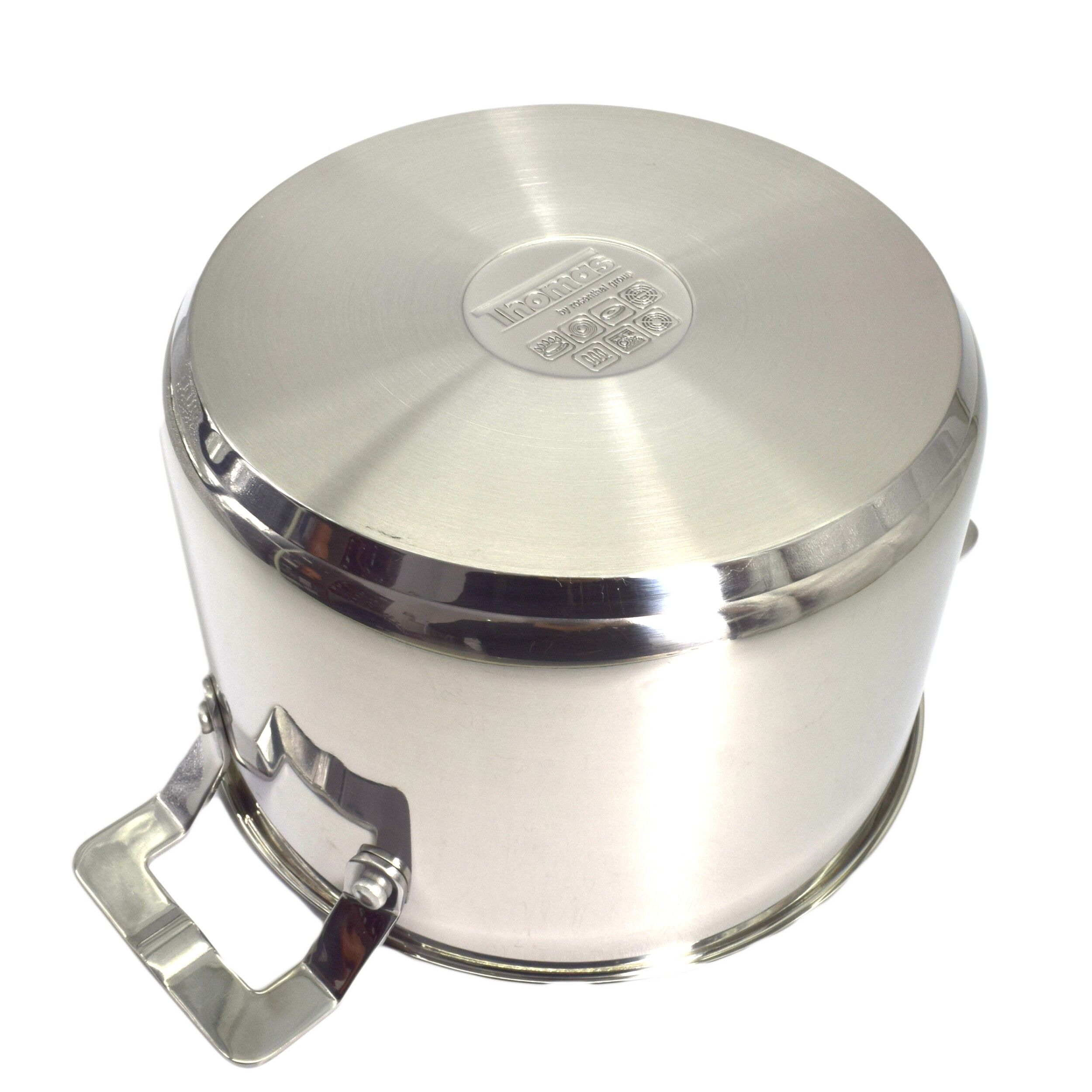 Oala din otel inoxidabil , Thomas, cu inductie, 20 cm, 3.5L - imagine 5