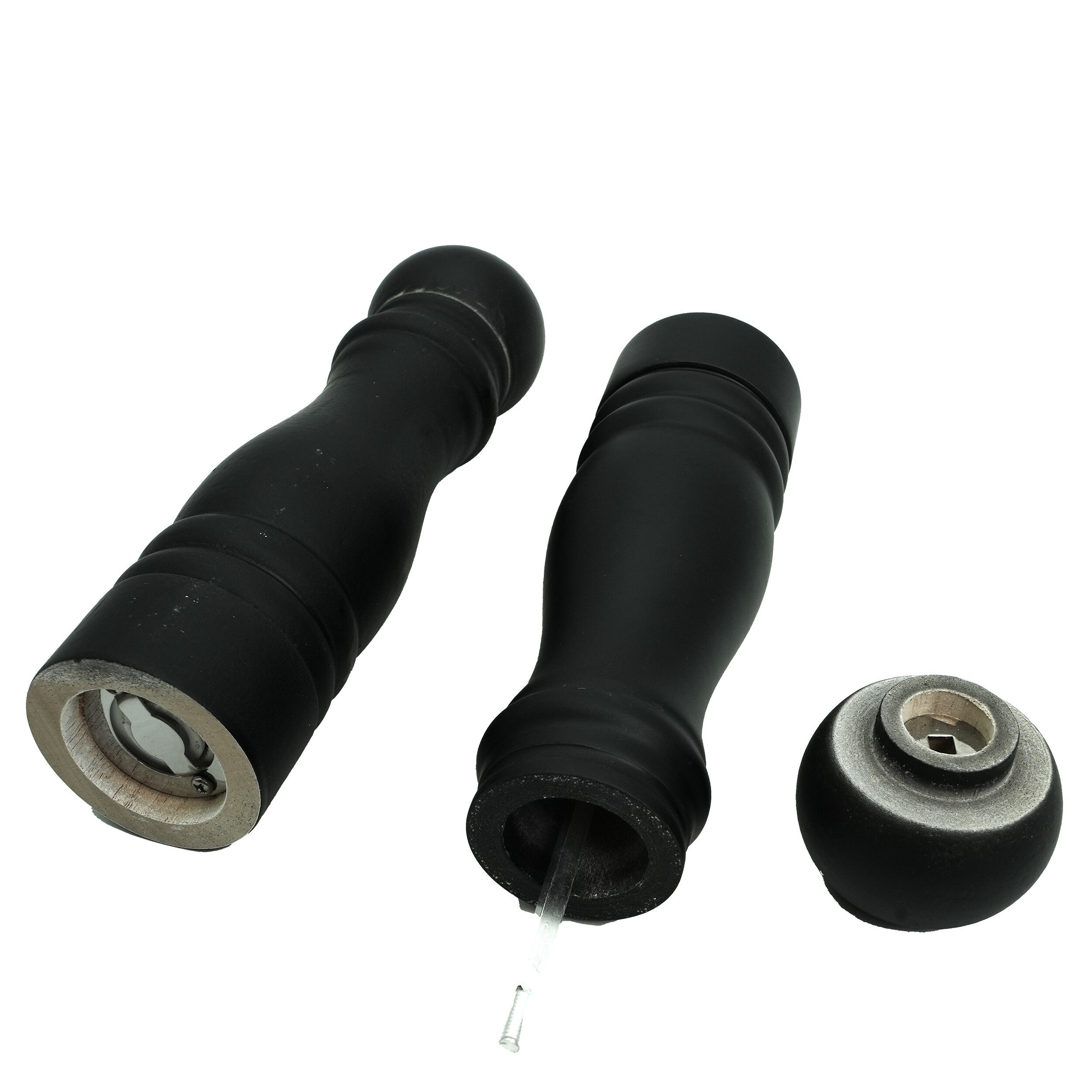 Set 2 rasnite, pentru sare - piper, lemn natural ,Conzept, 55539 - imagine 4