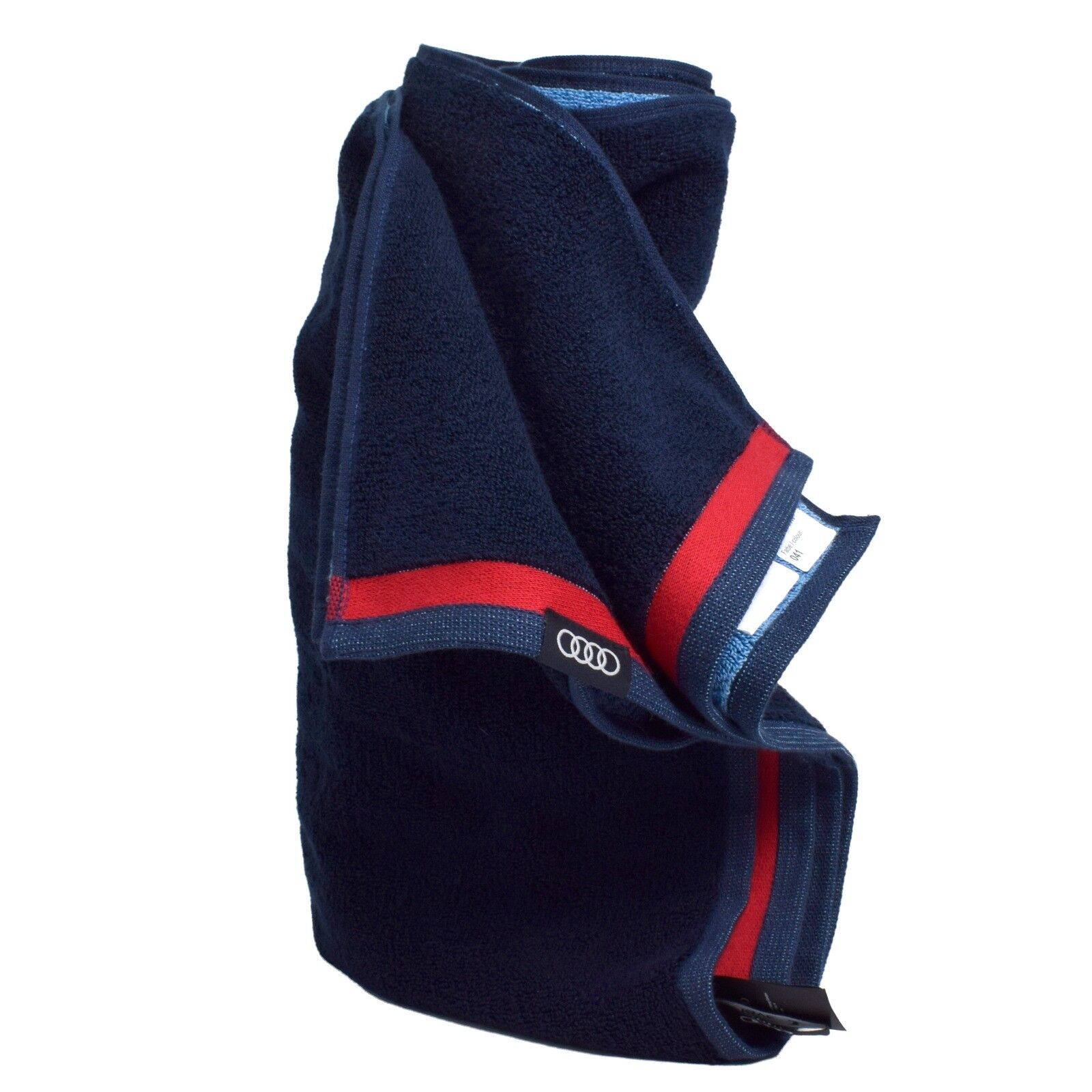 Prosop logo Audi albastru inchis pentru baie sau plaja, 80 x 150 cm, 100% bumbac 31321 - imagine 4