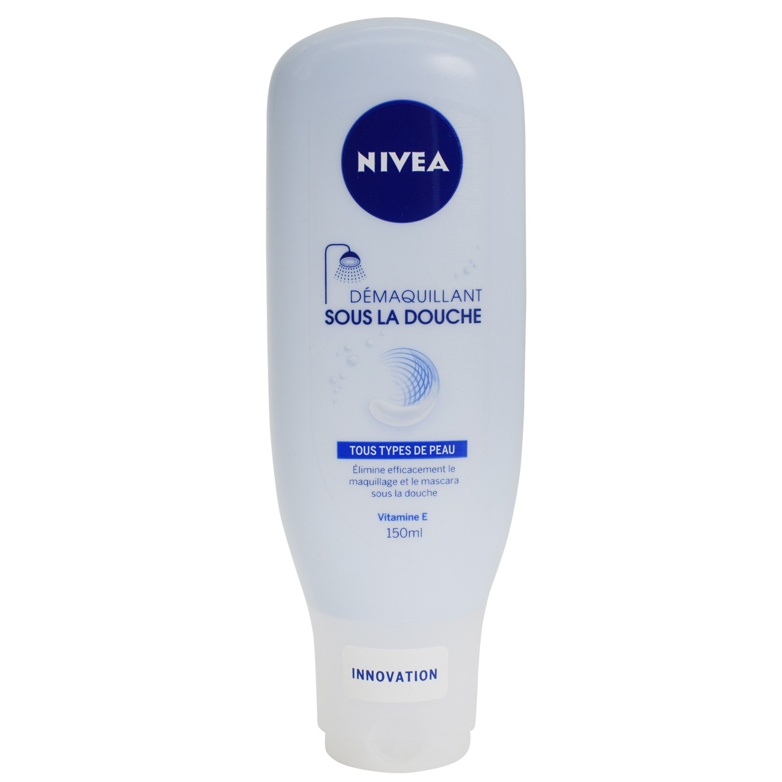 Lapte demachiant in dus, pentru toate tipurile de ten, Nivea, 150 ml, 89470