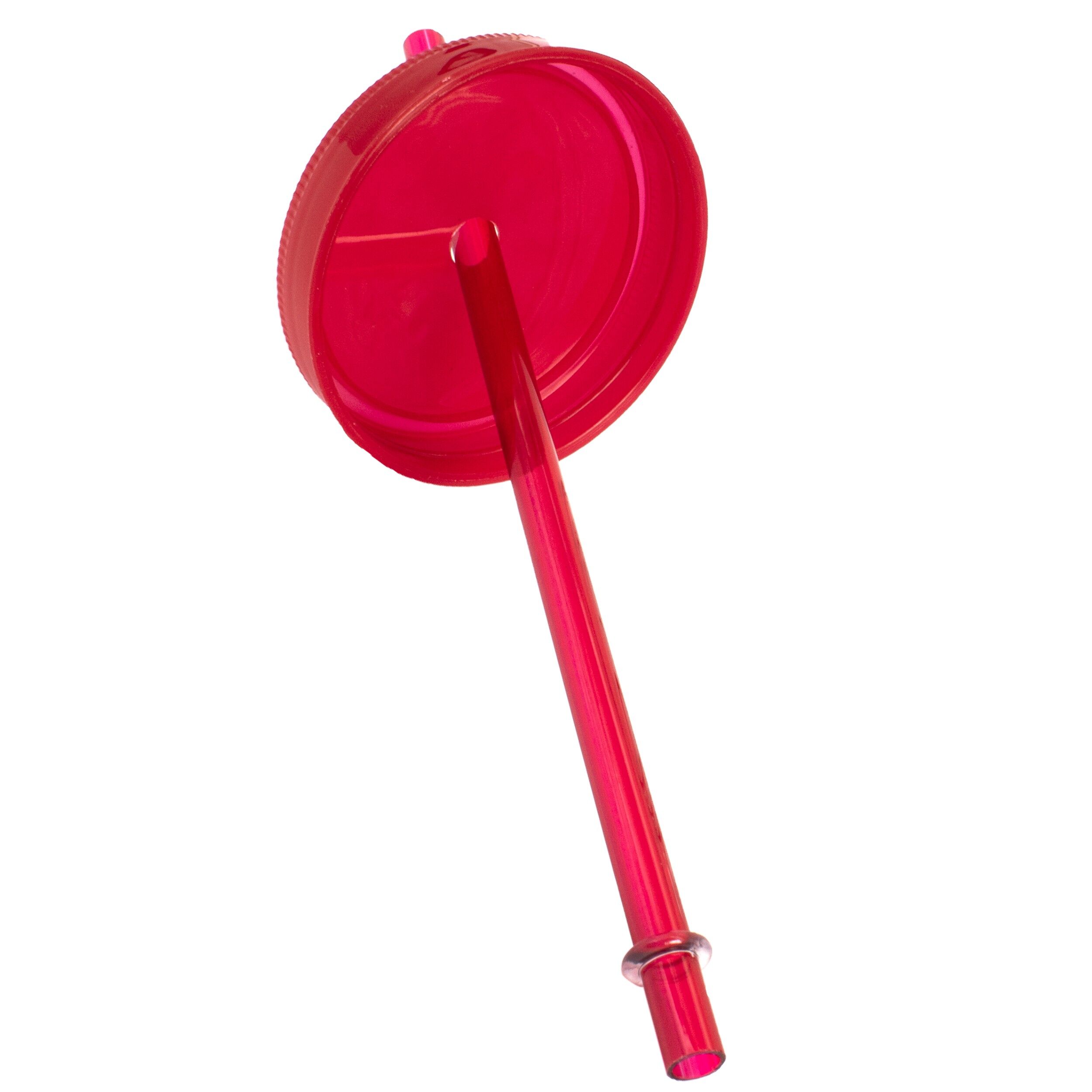 Cana cu pai, antispart, rosu, fara BPA, Gimex, 79439 - imagine 5