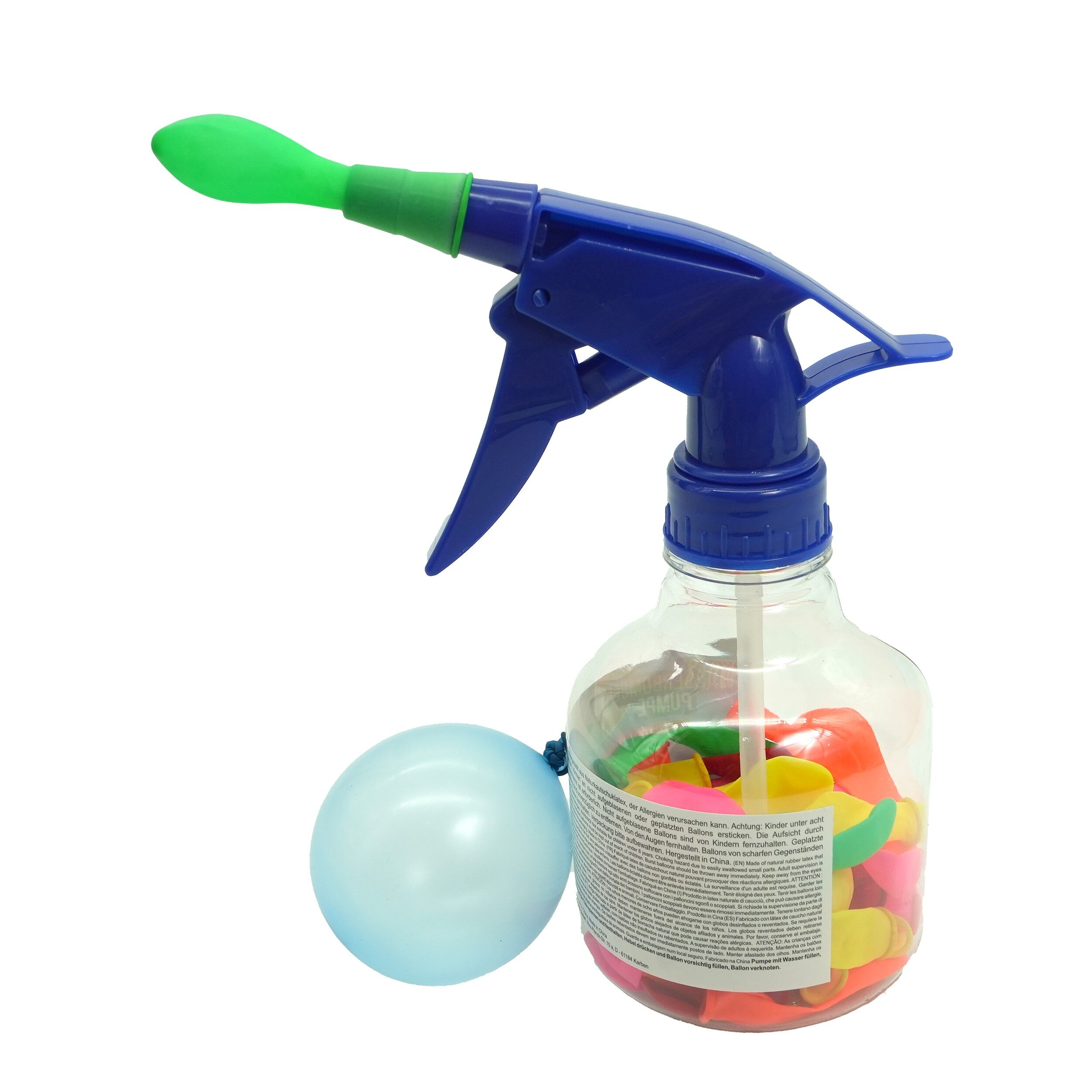 Bidon cu pompa + 50 de baloane, Cepewa - imagine 3