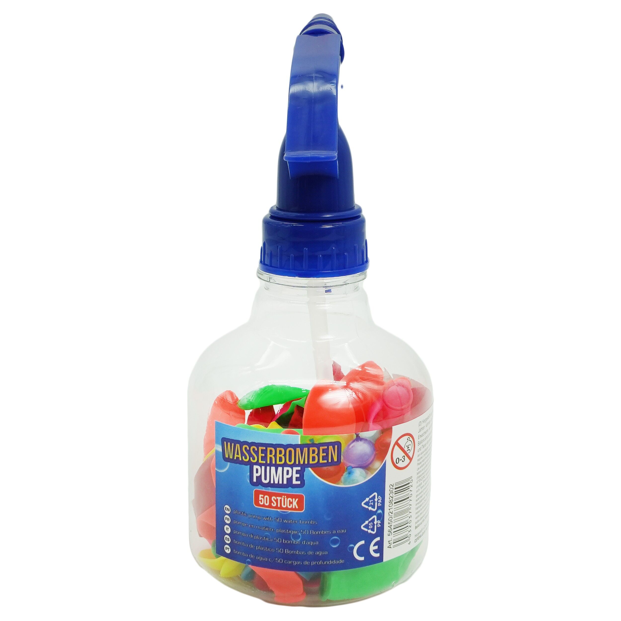 Bidon cu pompa + 50 de baloane, Cepewa - imagine 4