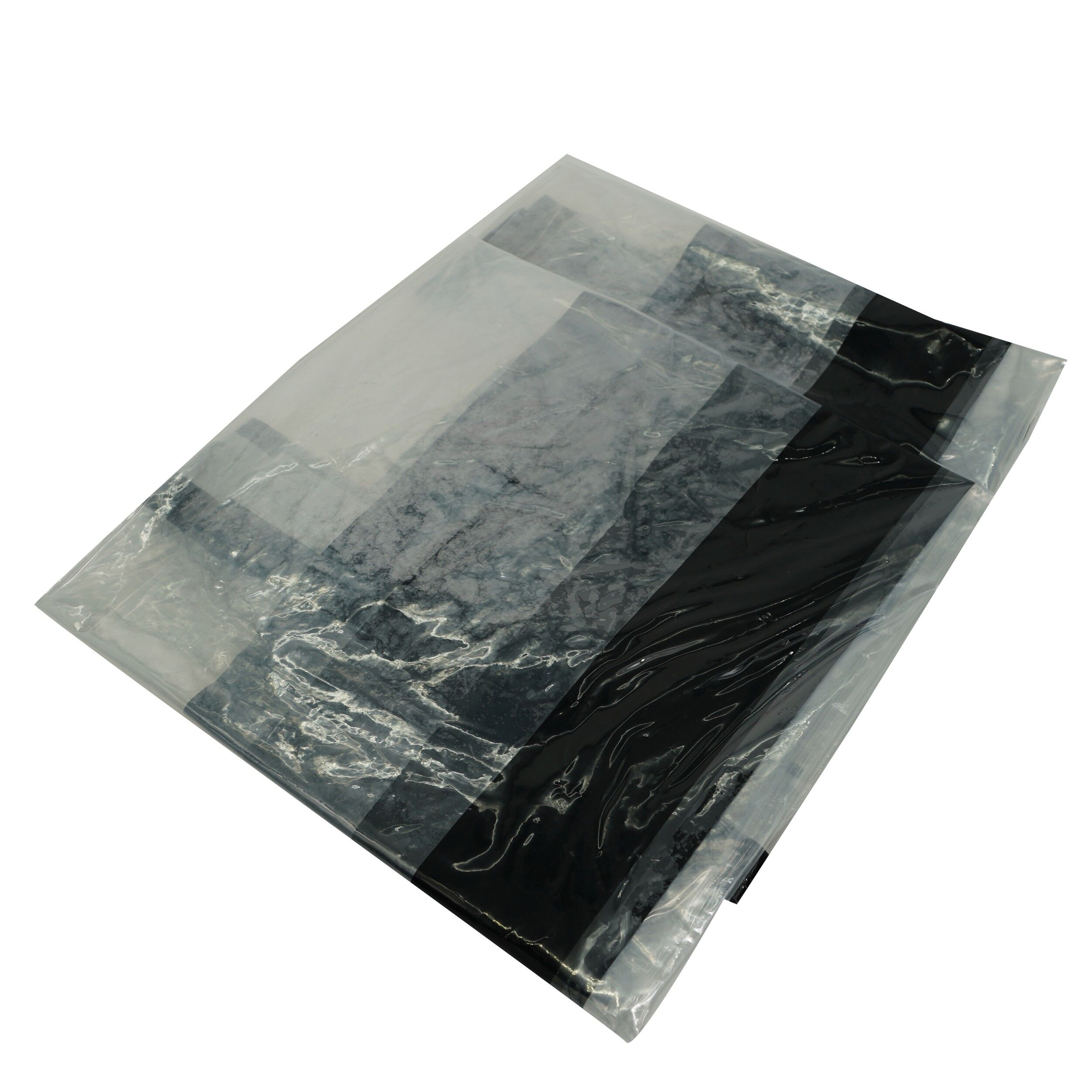 Perdea+inele pentru baie, transparenta, 180x200 cm, Ramadi, 8217Tr