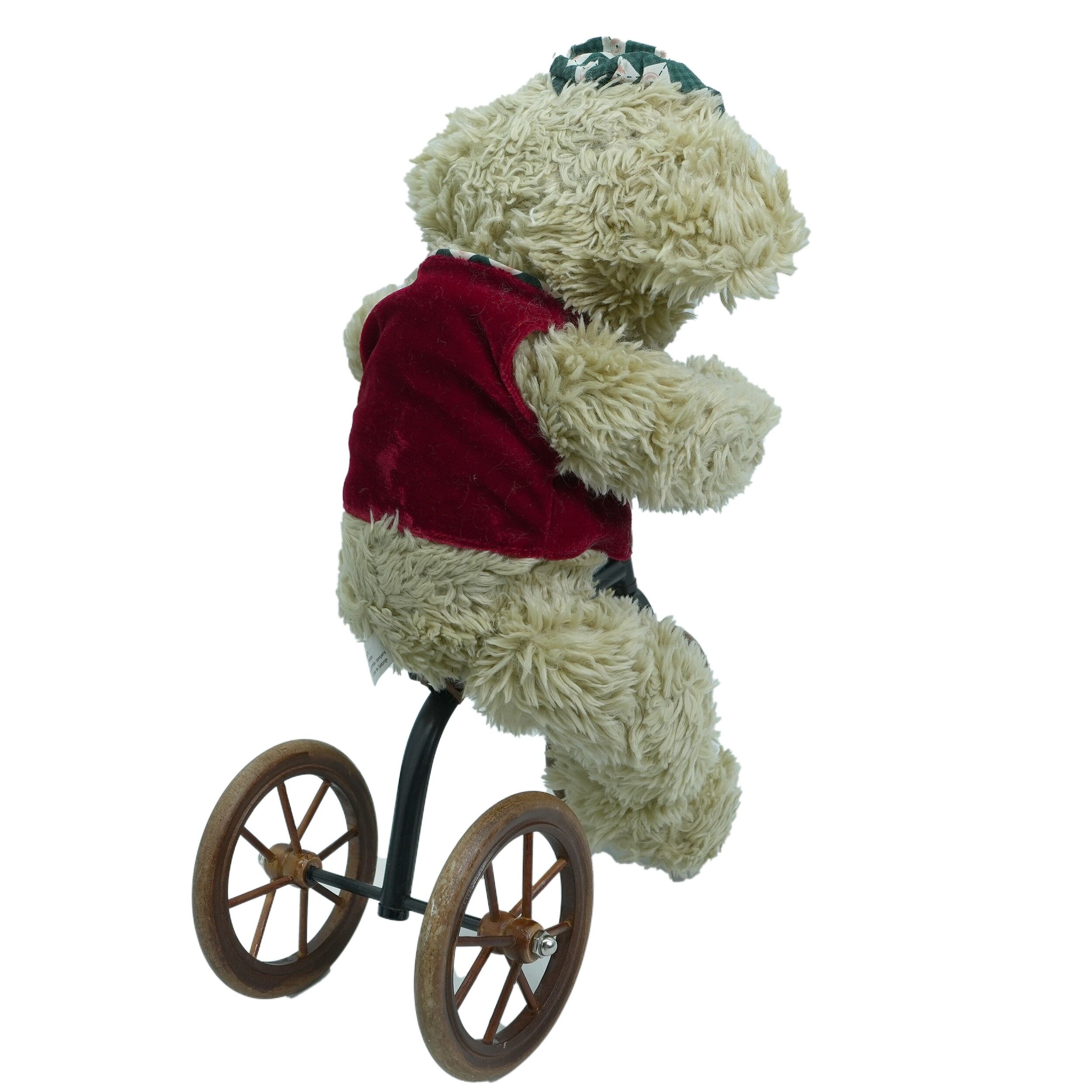 Jucarie Plus, urs pe bicicleta, Biking Teddy, 06111 - imagine 3