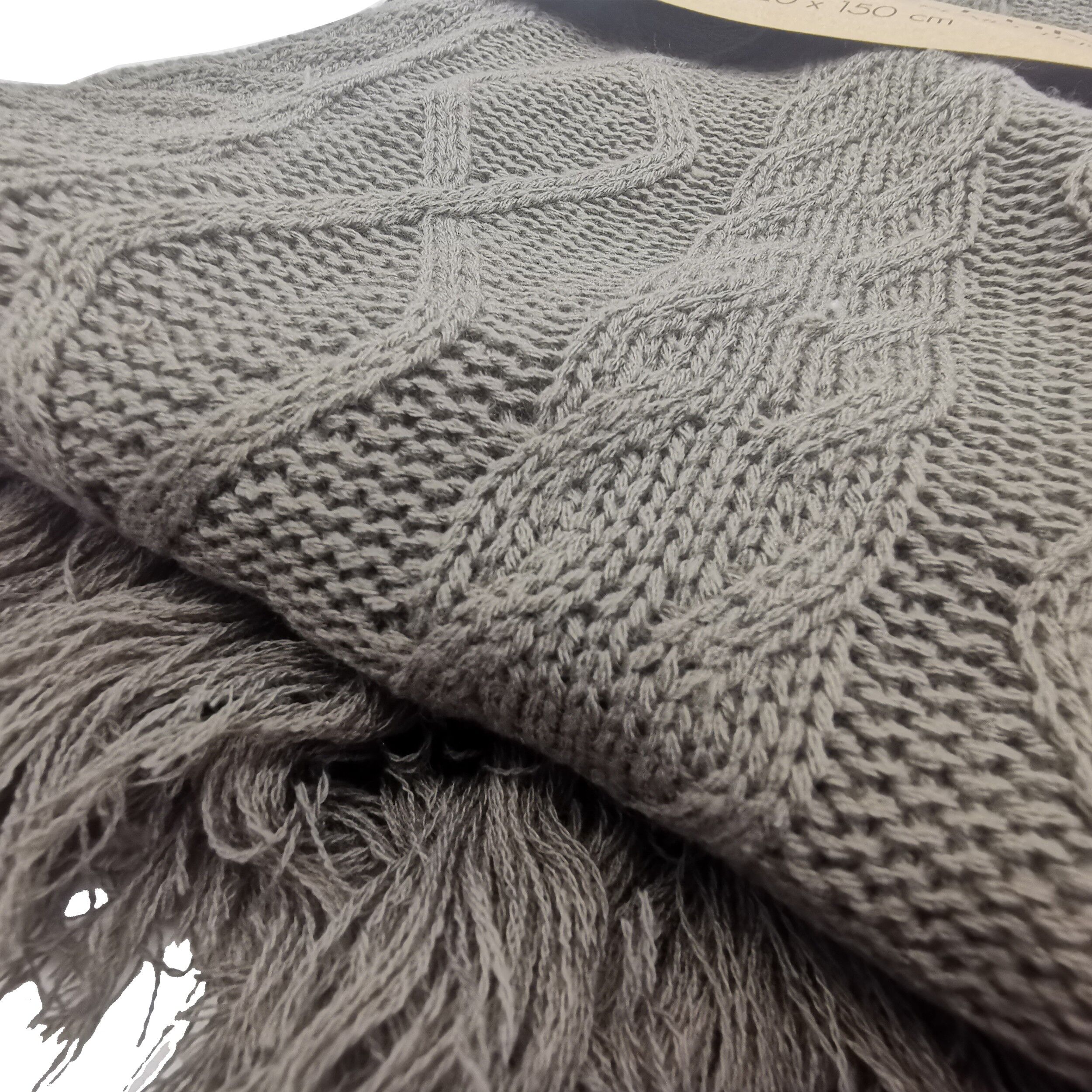 Patura tricotata, 120x150 cm, antra, Home Deco, 7016An - imagine 2