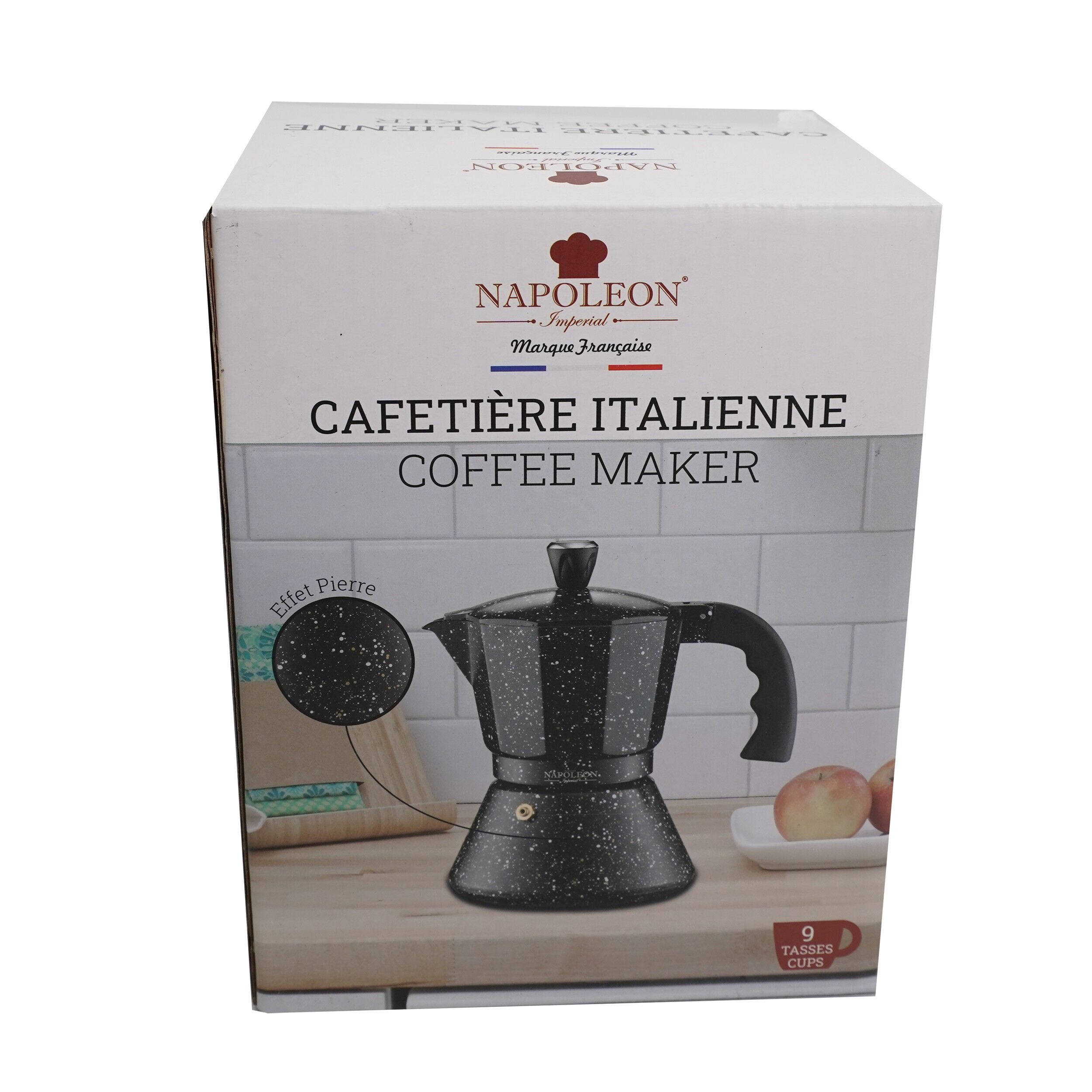 Cafetiera Expresso, 6 cesti, cu inductie, Napoleon, 49107