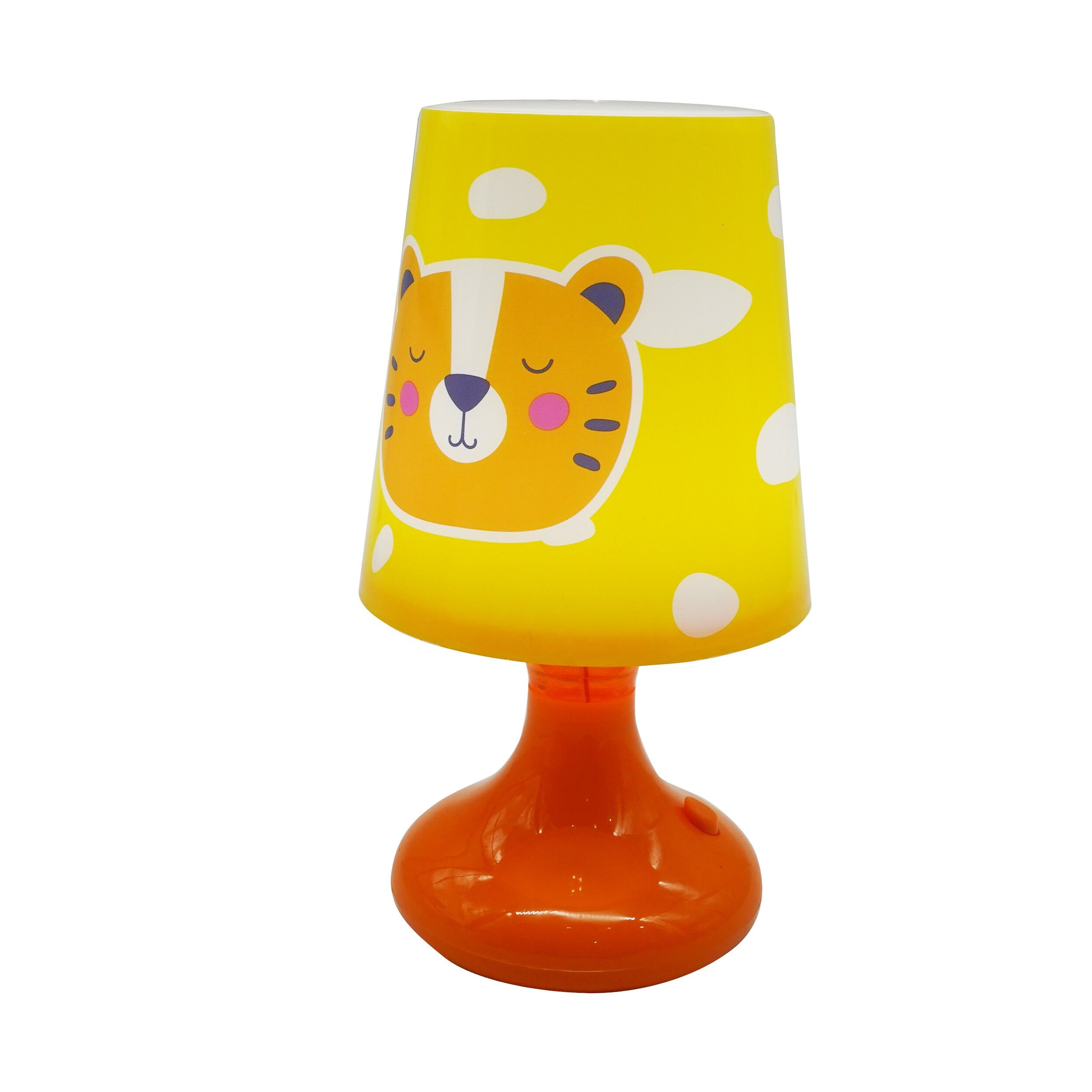 Veioza copii, tigru, 18x10 cm, galben, 63047Ye