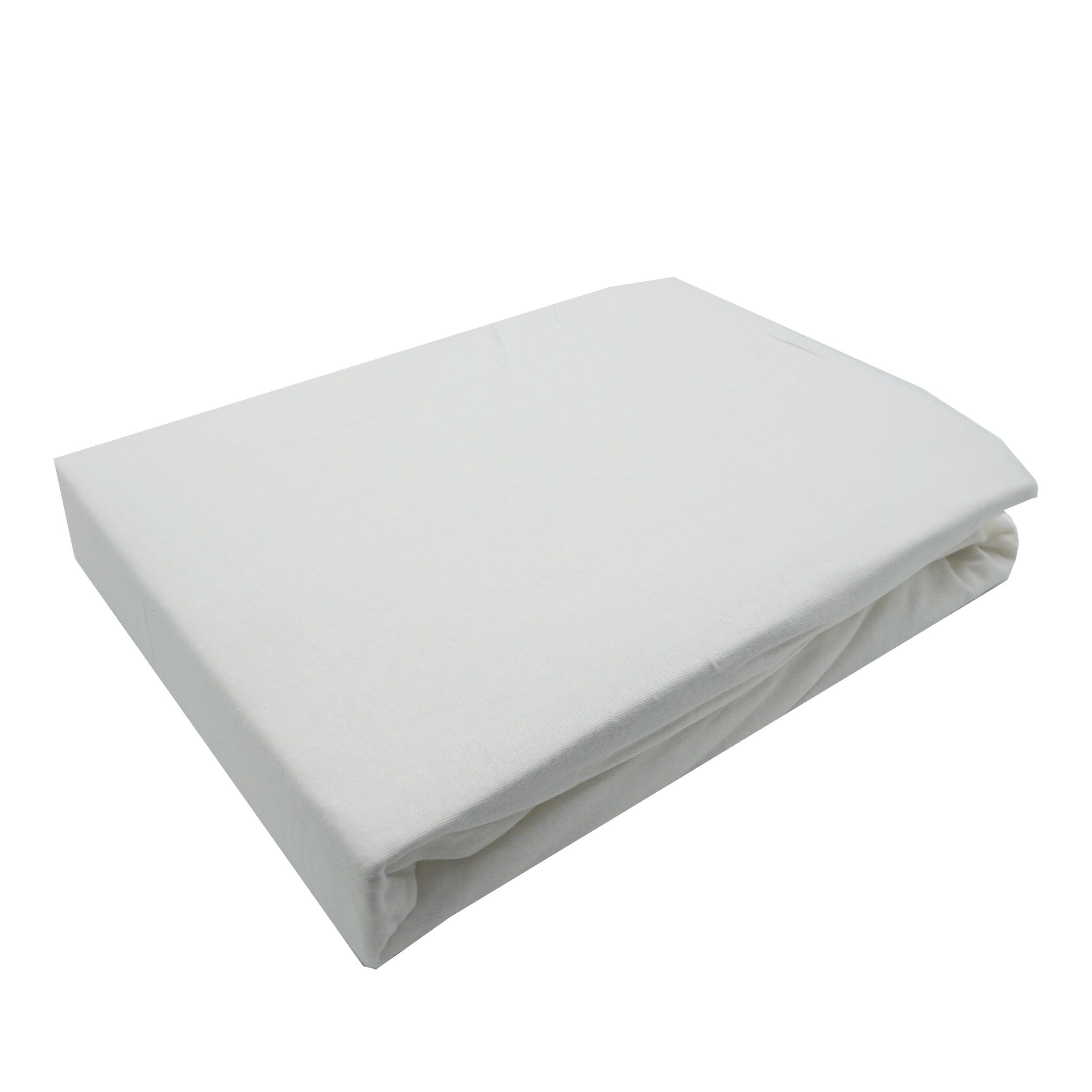 Husa saltea din bumbac, alb, 180x200 cm, Molton, Walra, 6903Wh