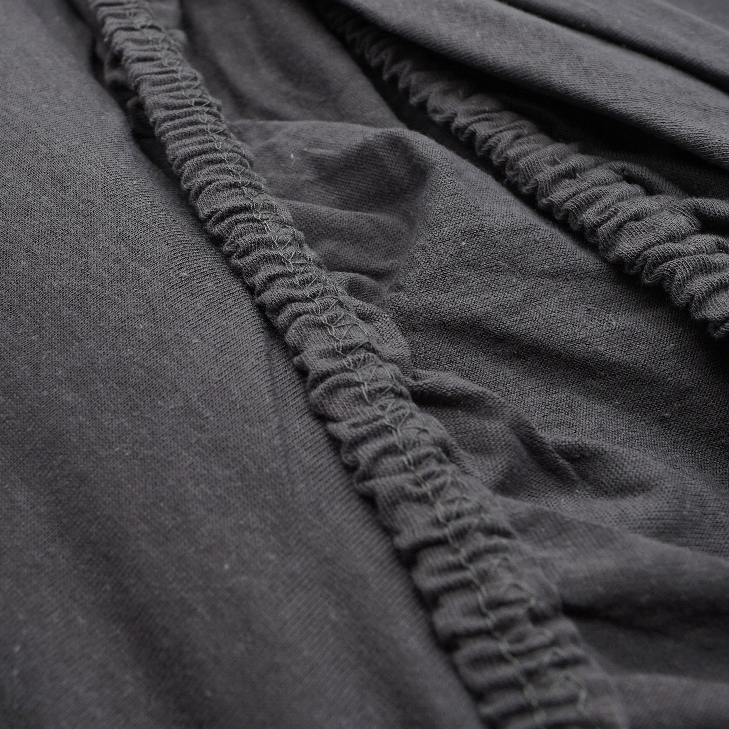 Husa saltea din bumbac, gri, 160x200 cm, Jersey Soft Basic Topper, Walra, 6309Gy - imagine 3