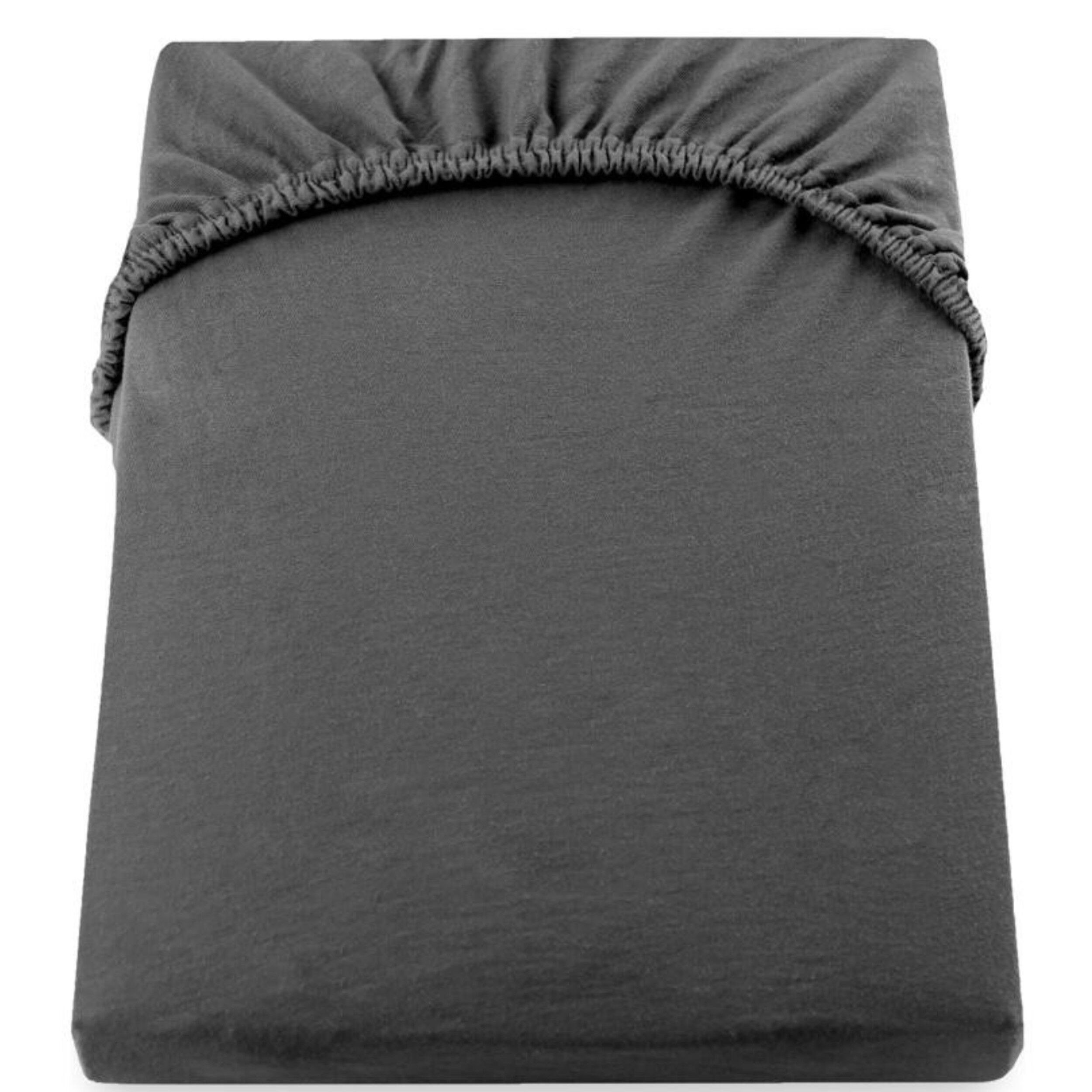 Husa saltea din bumbac, gri, 160x200 cm, Jersey Soft Basic Topper, Walra, 6309Gy - imagine 5