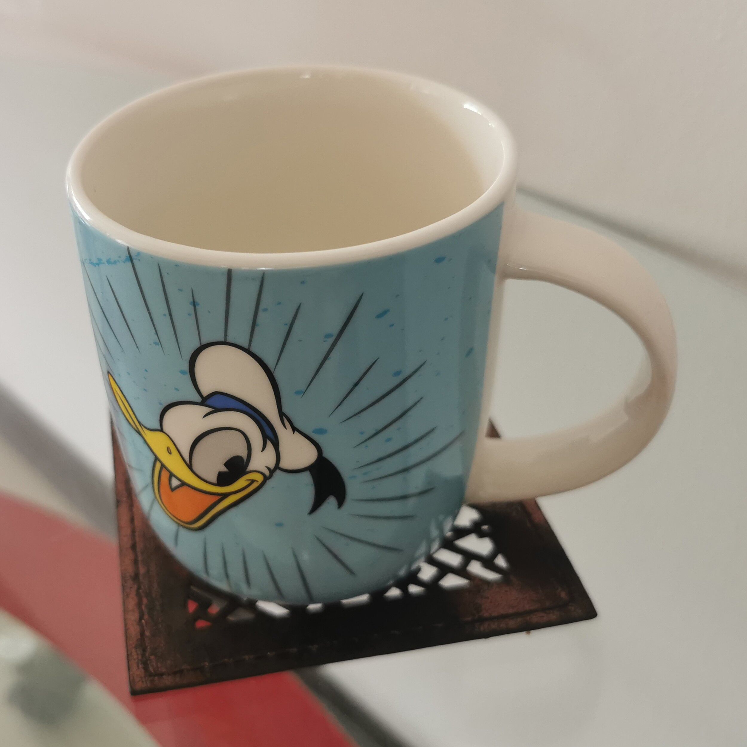 Set 6 suporturi pentru pahar, maro, 17424 - imagine 3