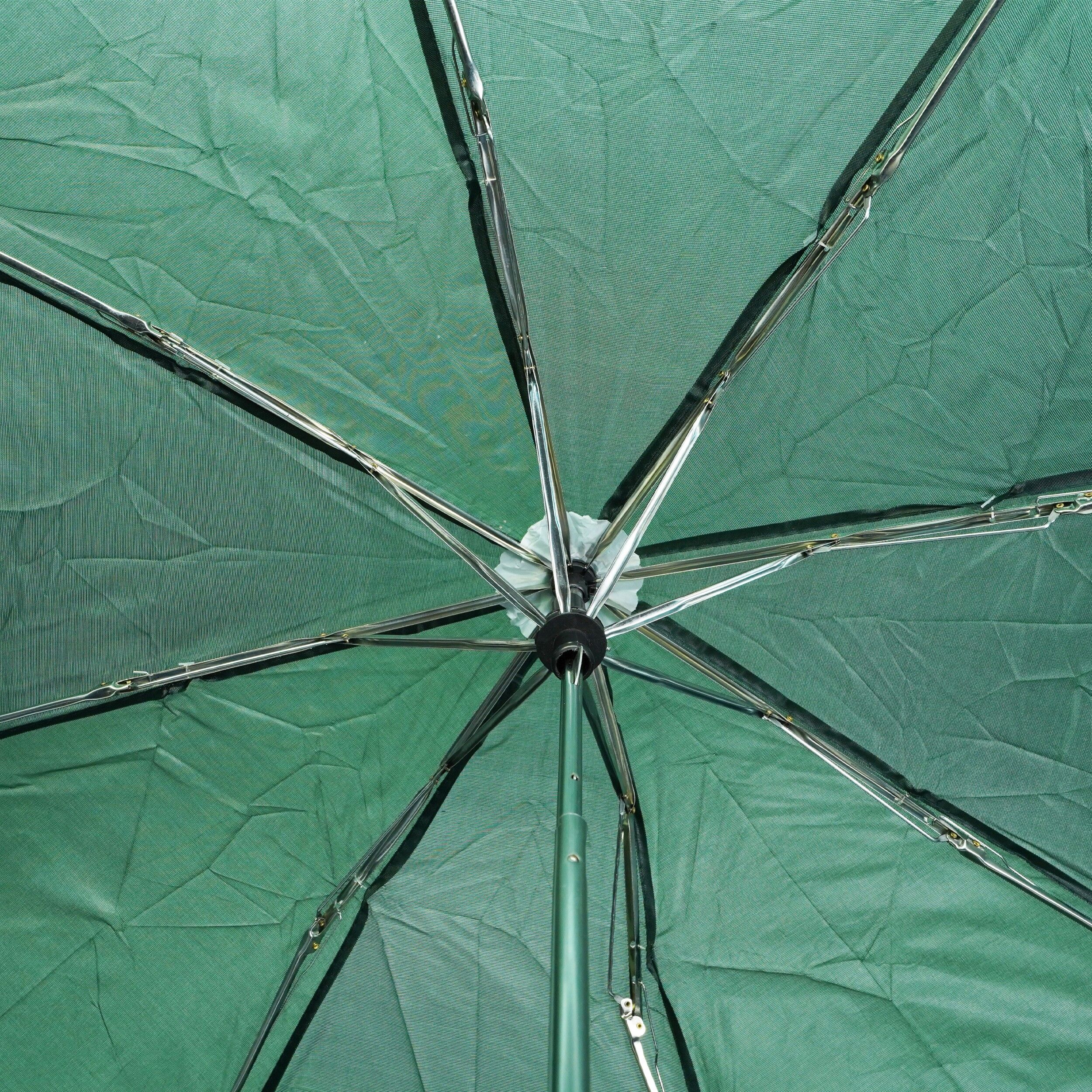 Umbrela manuala simpla, dark green, 105 cm, Paraplu Benson, 10393 - imagine 3