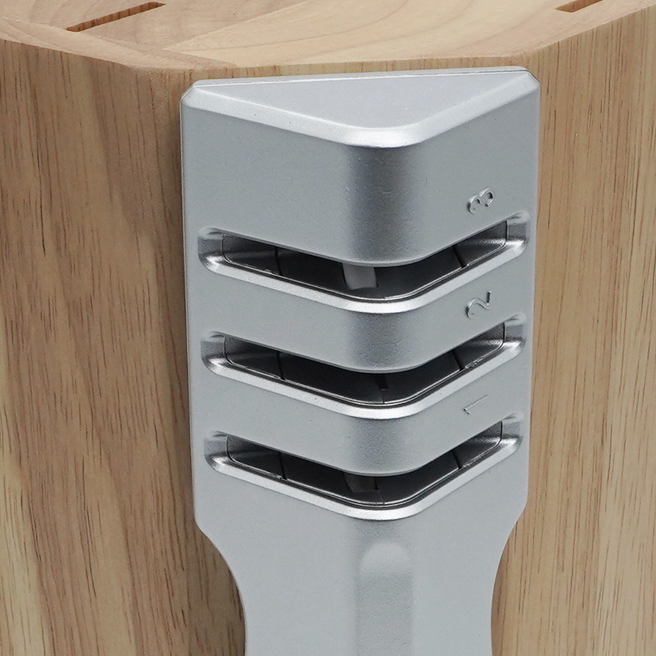 Suport cutite + Ascutitor, Sabatier, 74707 - imagine 4