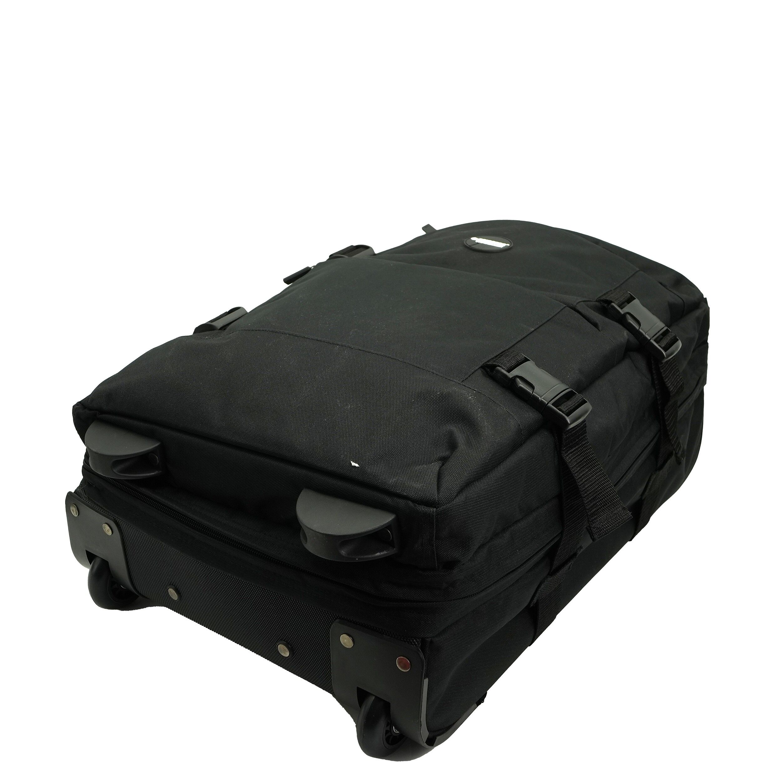 Trolly pentru calatorii din material, marimea L, negru, Princess Harlem, 67586 - imagine 8