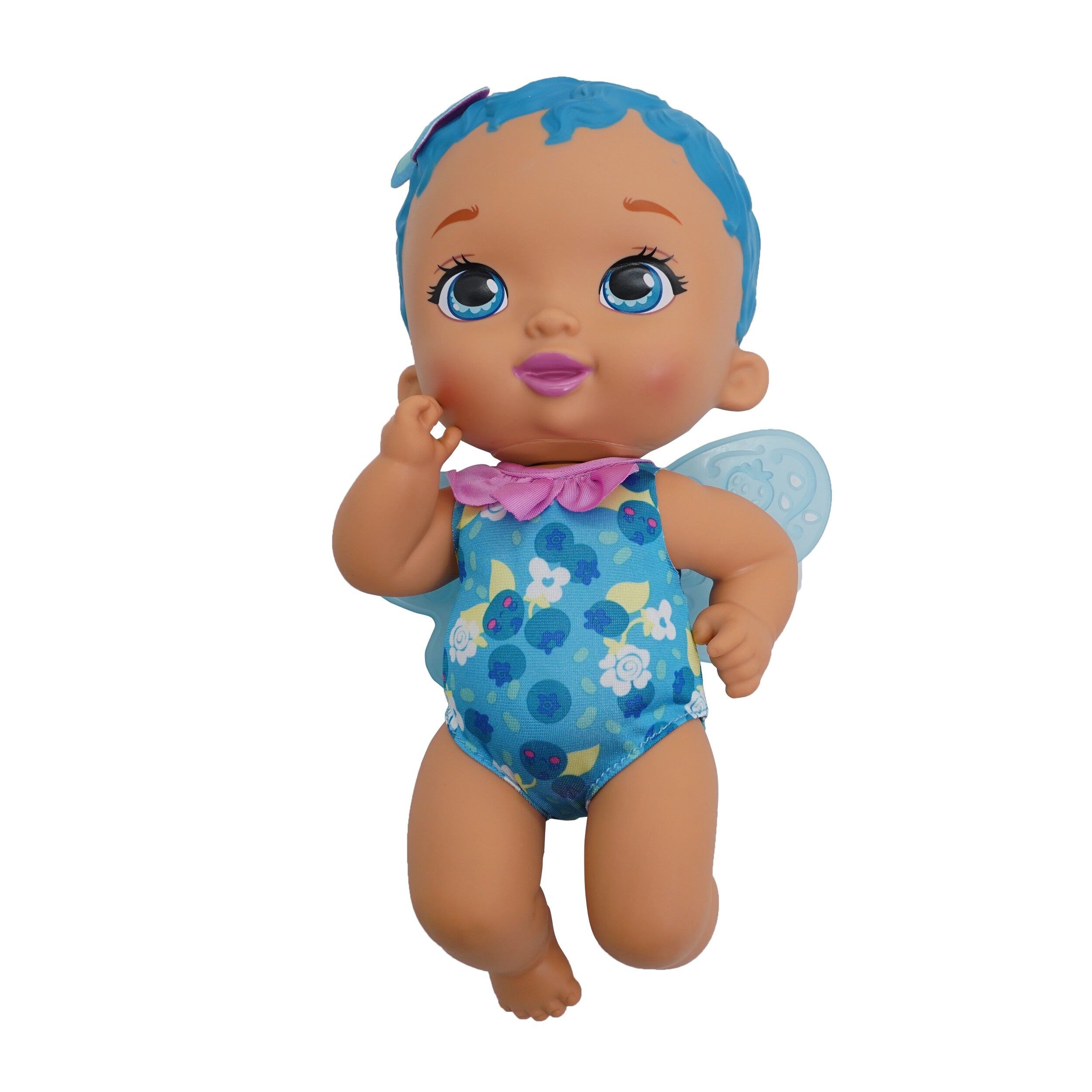 Papusa bebelus, Mattel, My Garden Baby Berry Hungry Baby Butterfly - imagine 2