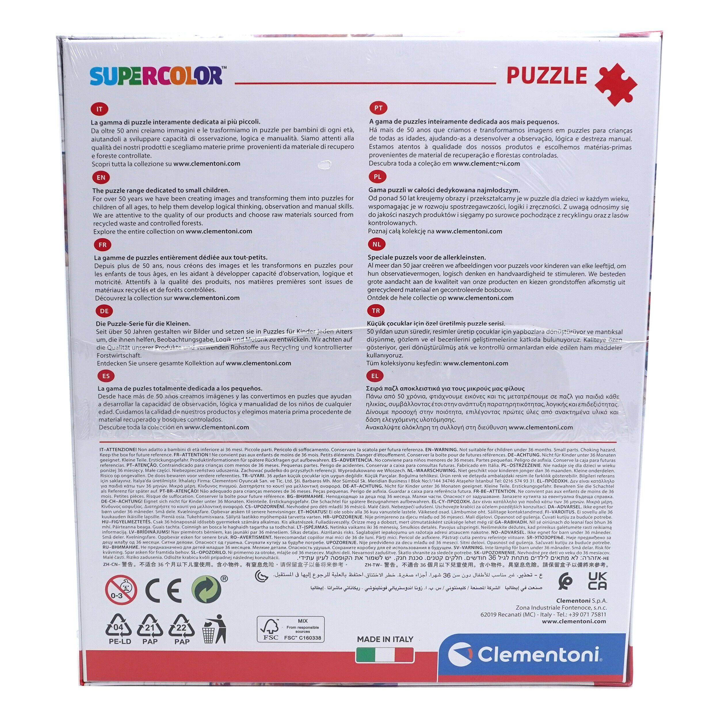 Puzzle Clementoni, Disney Frozen II, 2 in 1, 2x60 piese, 16093 - imagine 2