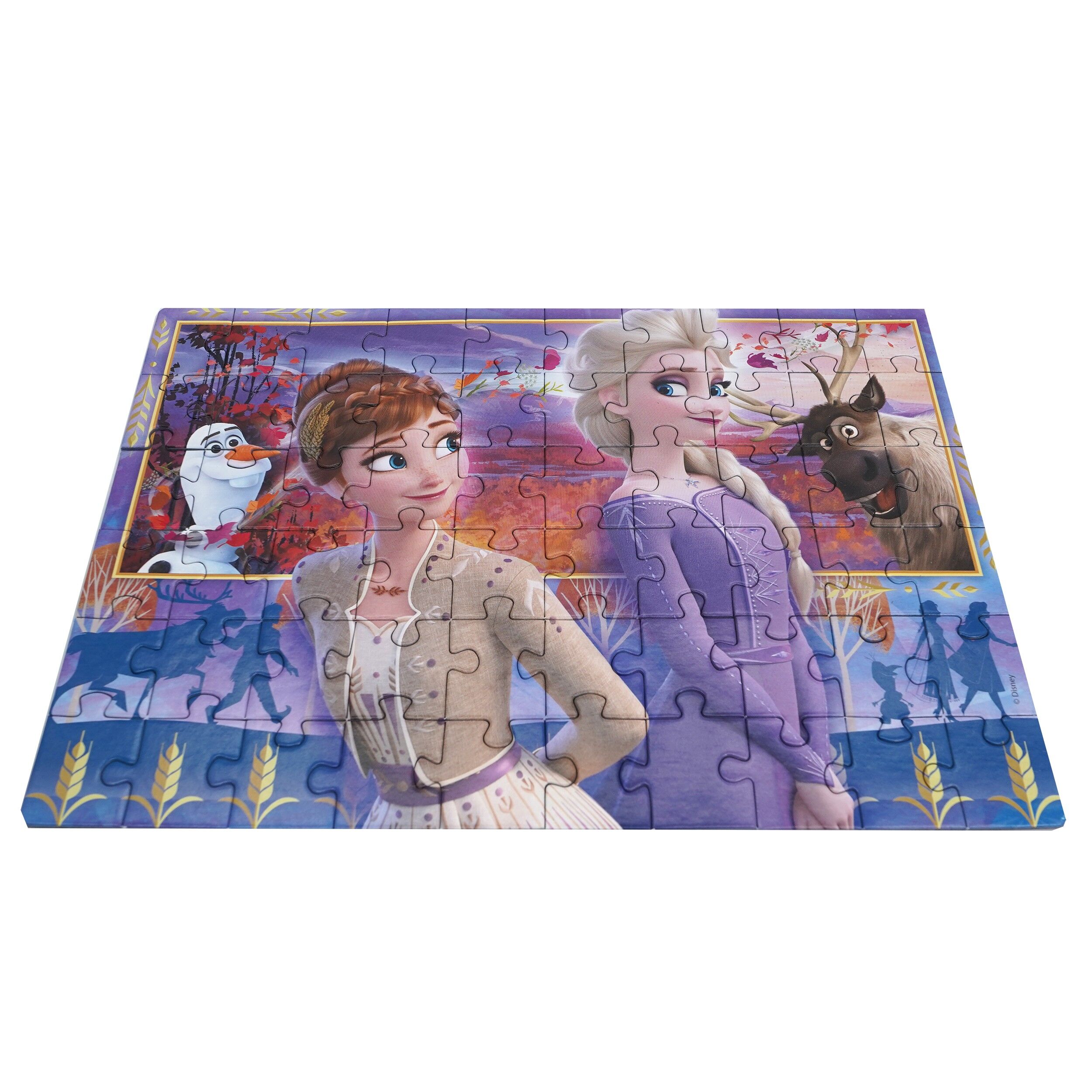 Puzzle Clementoni, Disney Frozen II, 2 in 1, 2x60 piese, 16093 - imagine 3