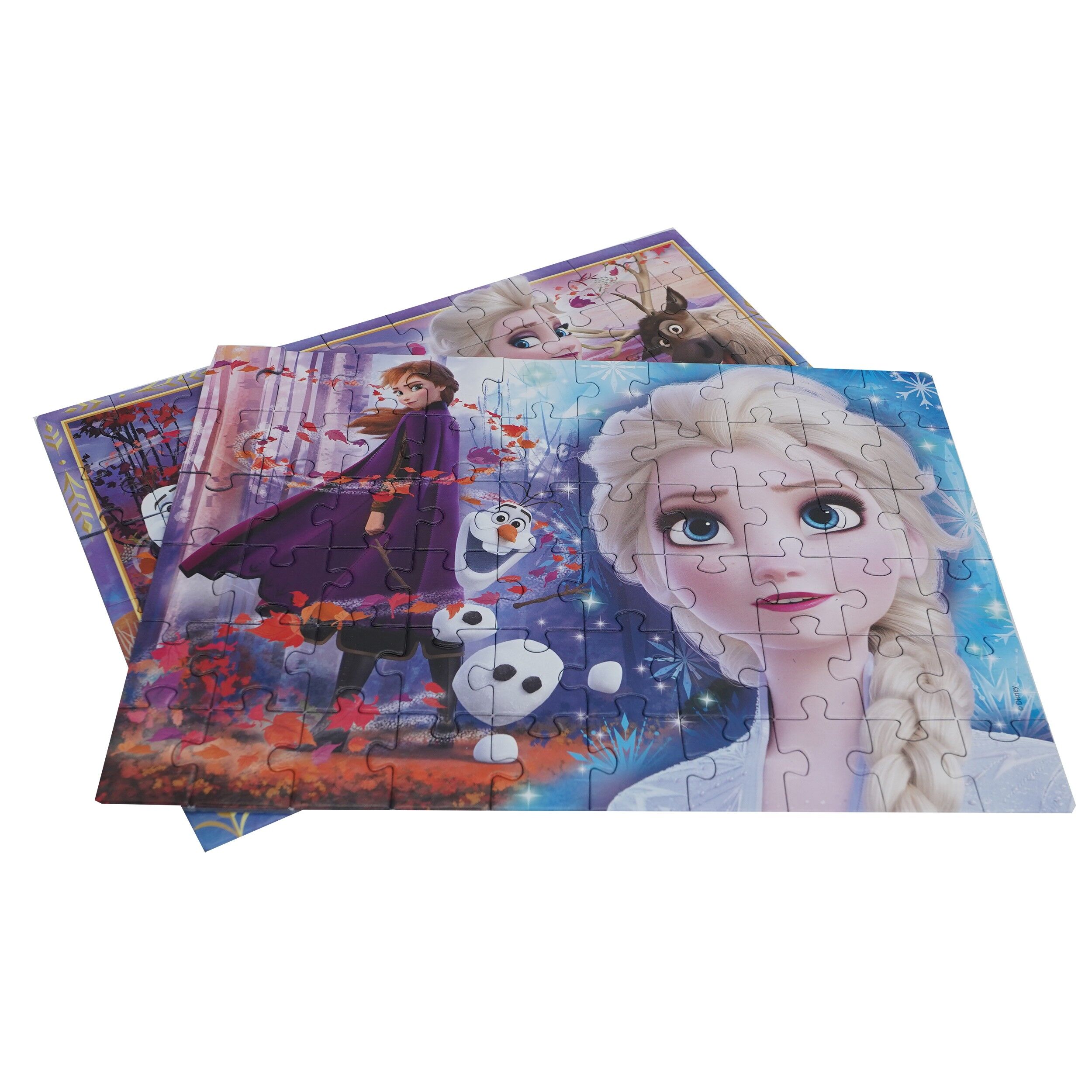 Puzzle Clementoni, Disney Frozen II, 2 in 1, 2x60 piese, 16093 - imagine 4