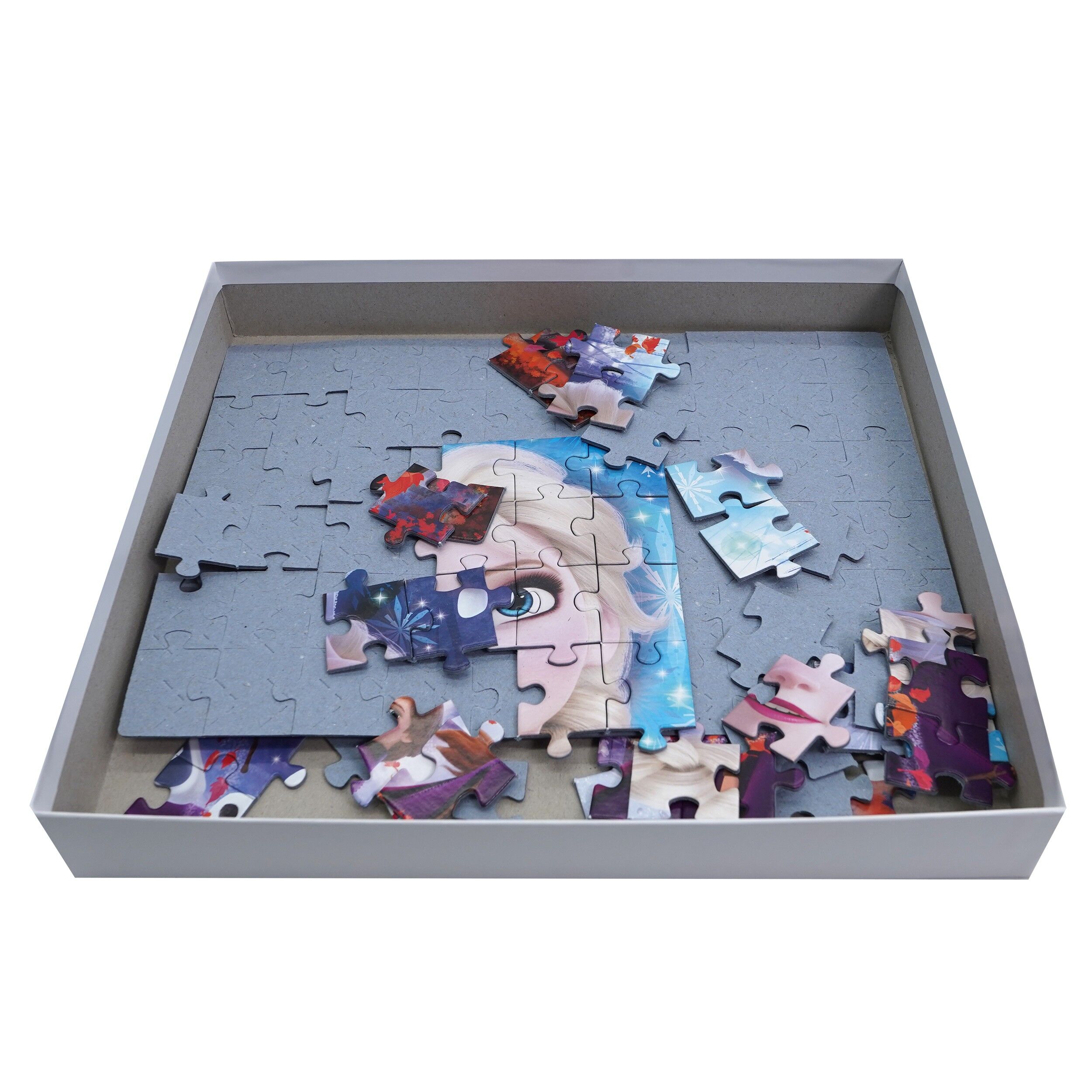 Puzzle Clementoni, Disney Frozen II, 2 in 1, 2x60 piese, 16093 - imagine 5