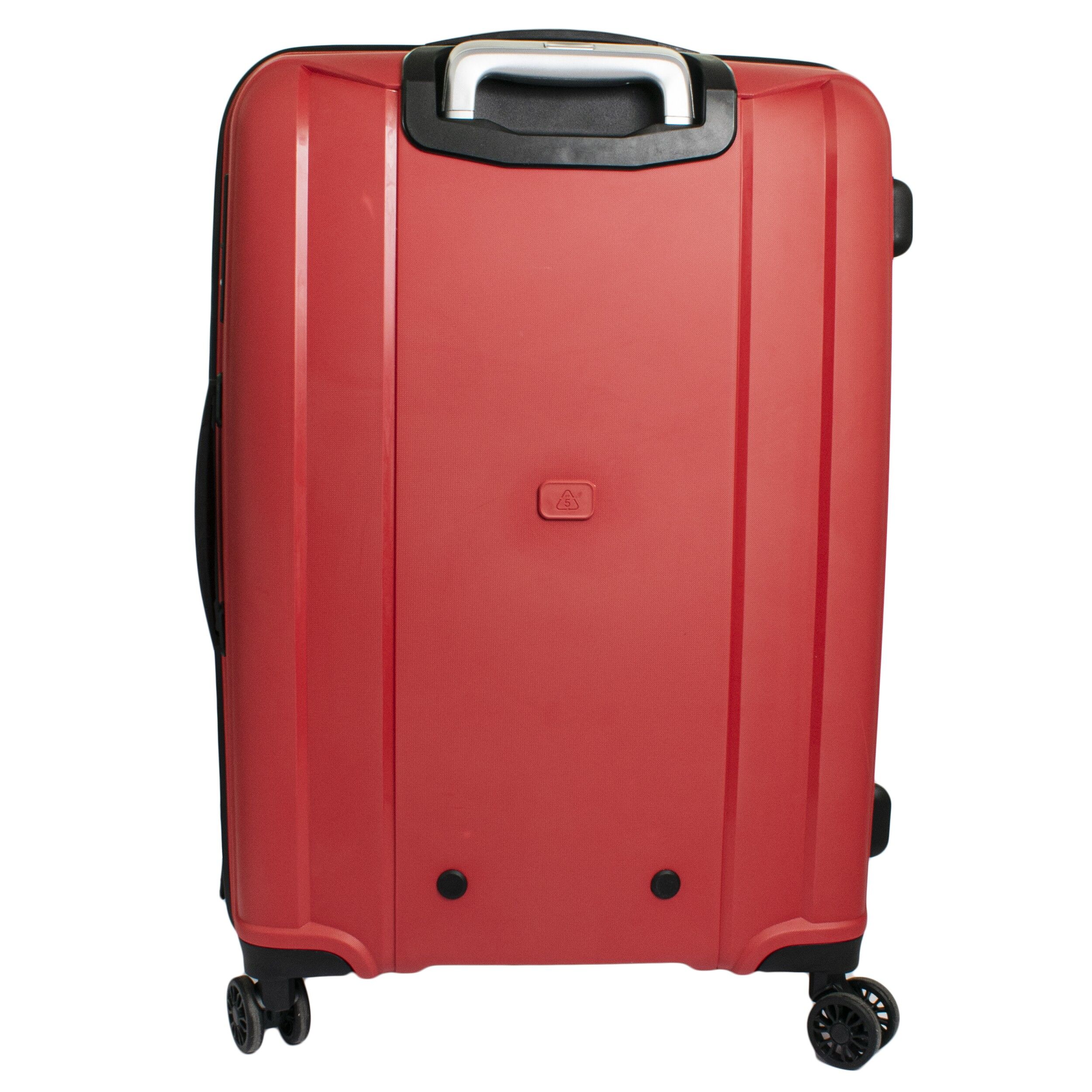 Troler cabina, Princess Traveller,55 x 39 x 22 cm, cifru TSA, roti 360°, 40 L - imagine 4