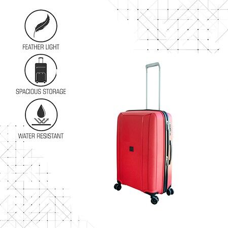 Troler cabina, Princess Traveller,55 x 39 x 22 cm, cifru TSA, roti 360°, 40 L - imagine 10