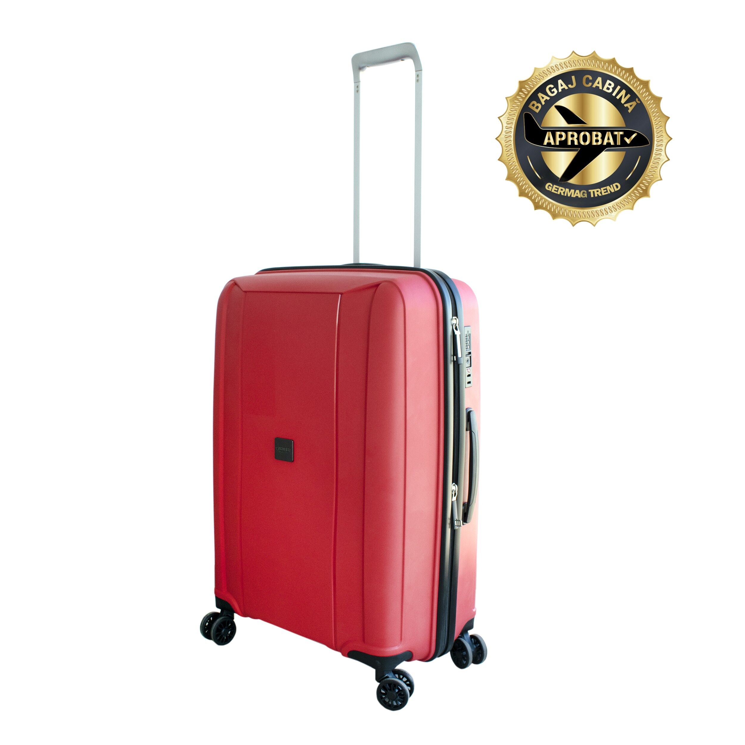 Troler cabina, Princess Traveller,55 x 39 x 22 cm, cifru TSA, roti 360°, 40 L