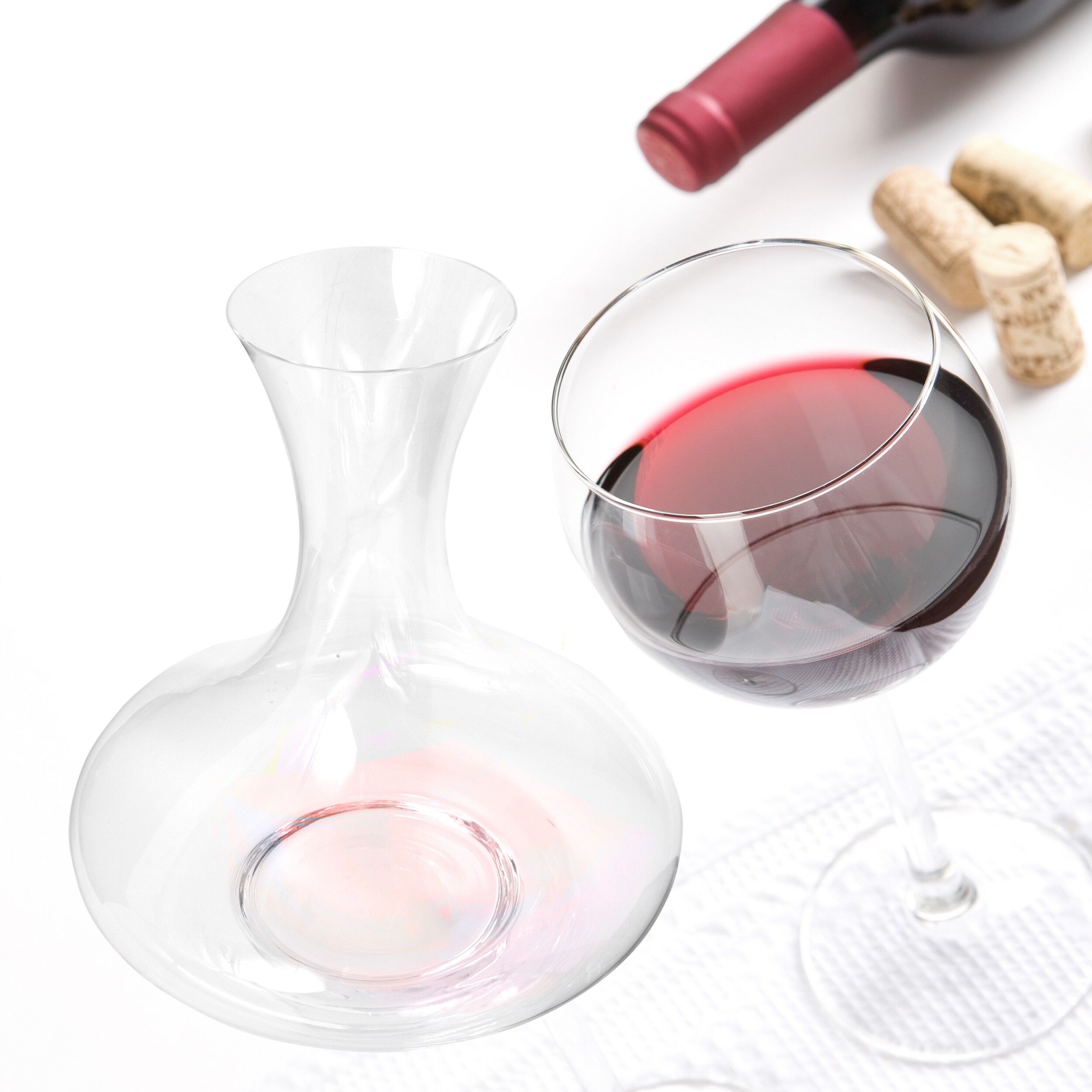 Decantor pentru vin, design modern, L'Atelier du Vin sticla, 1.2l - imagine 3