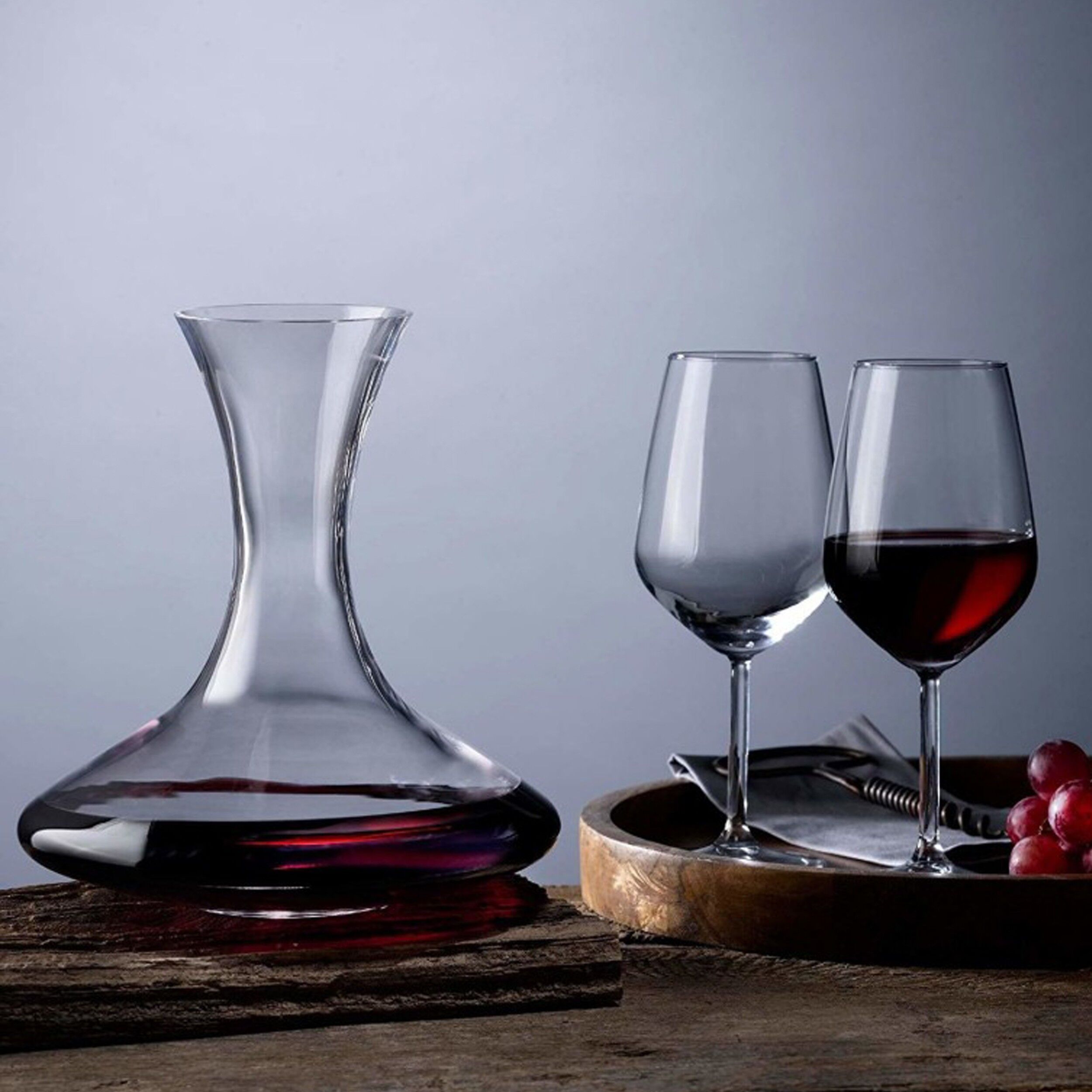Decantor pentru vin, design modern, L'Atelier du Vin sticla, 1.2l - imagine 4
