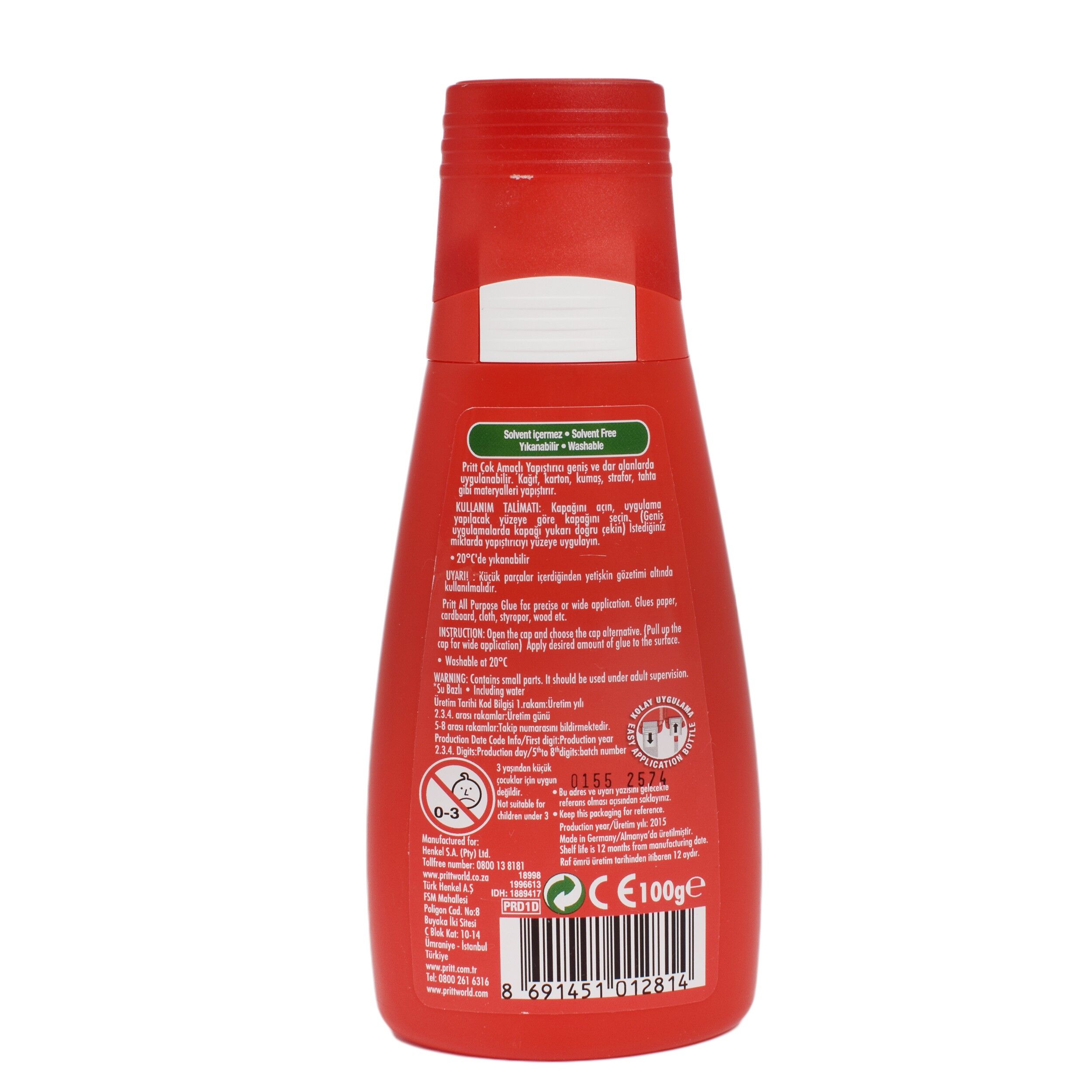 Adeziv universal PRITT, 100 g, rosu, 12814 - imagine 2