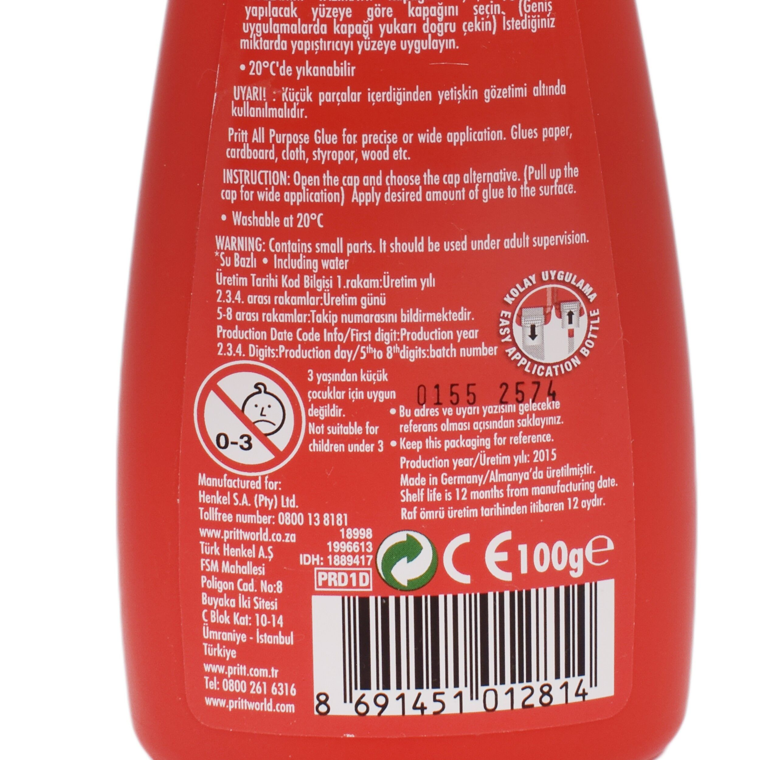 Adeziv universal PRITT, 100 g, rosu, 12814 - imagine 6